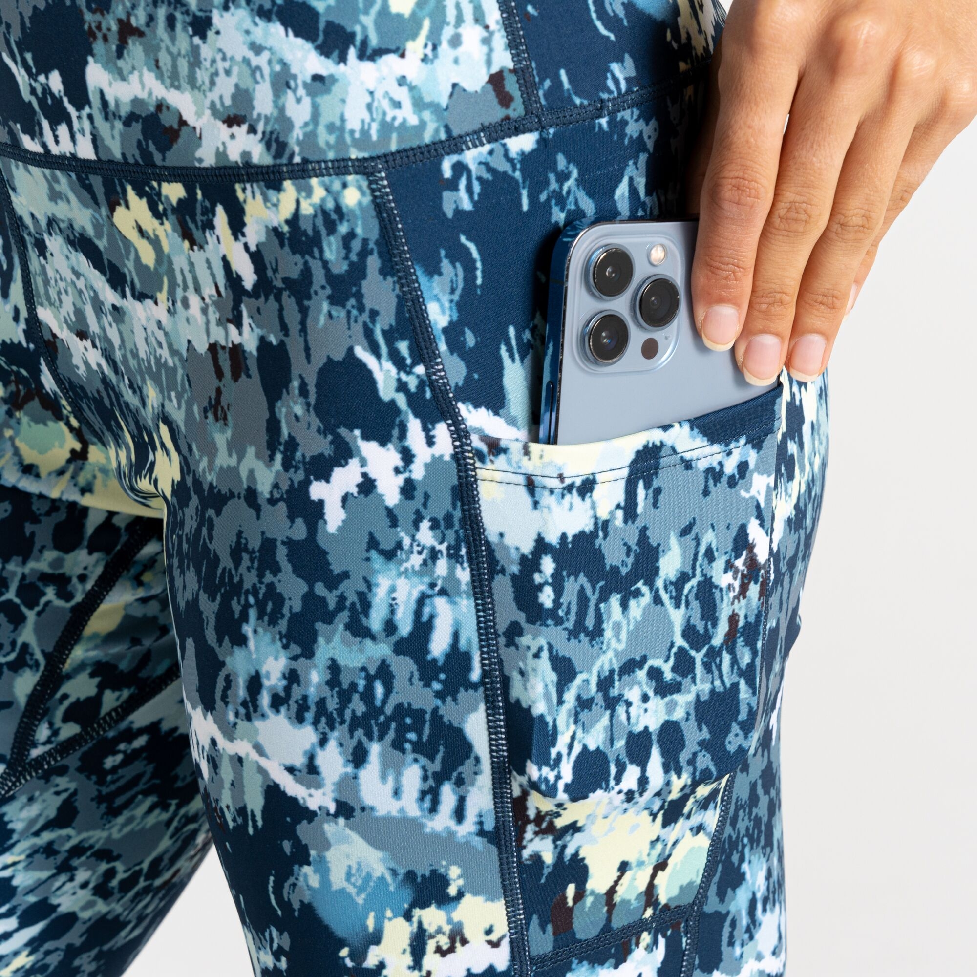 Women's Influential II Leggings | Mist Dash Print