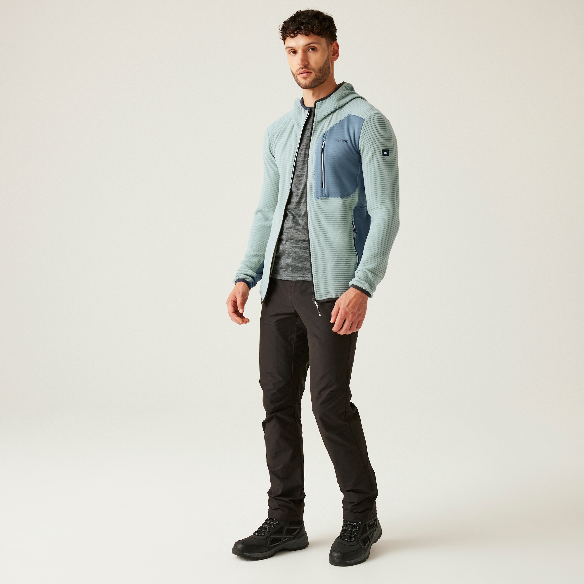 Men's Lakewright Full Zip Fleece | Glacier Stormy Weather