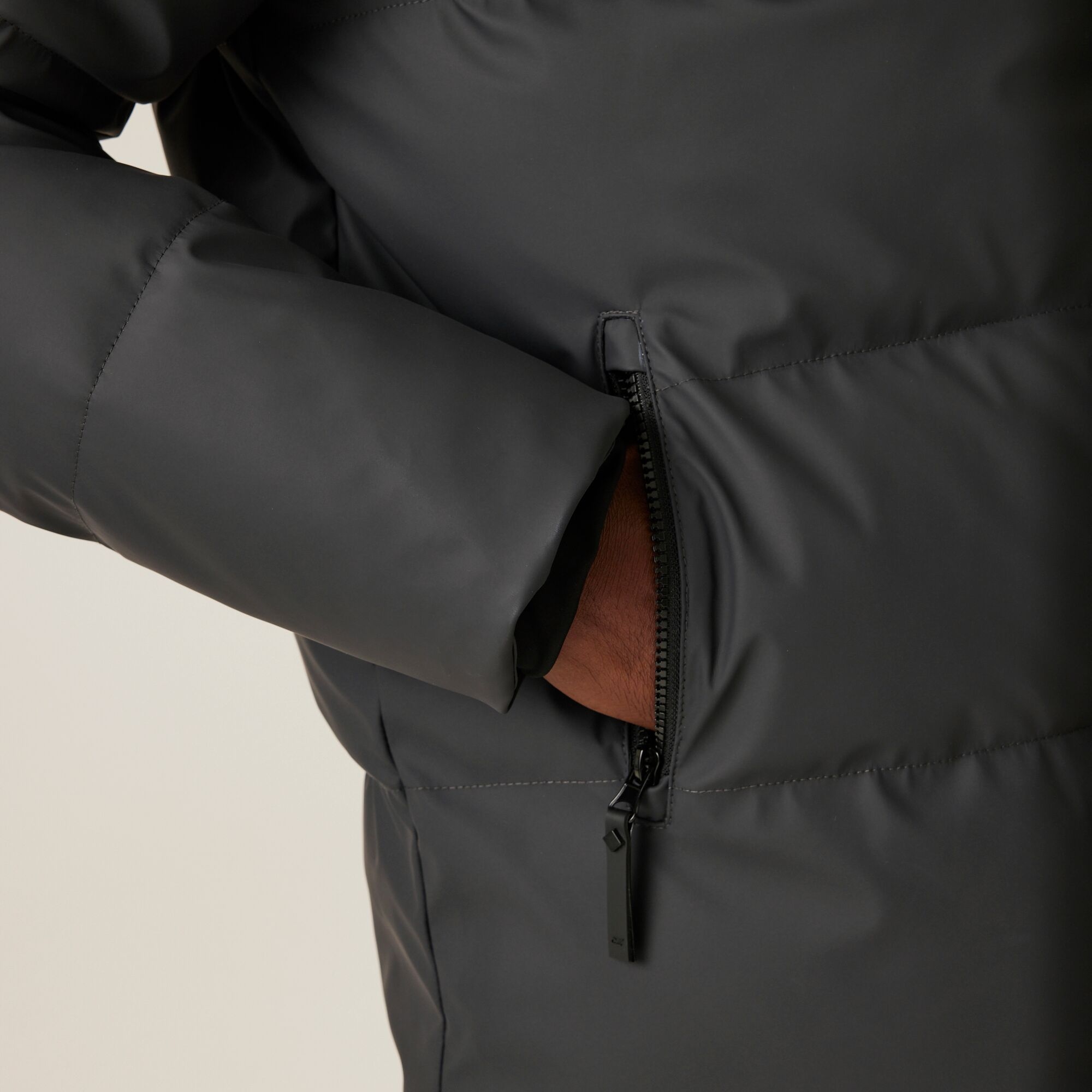 Men's Saltern Padded Jacket | Ash