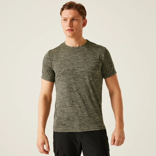 Men's Fingal Edition Marl T-Shirt | Tangerine Tango
