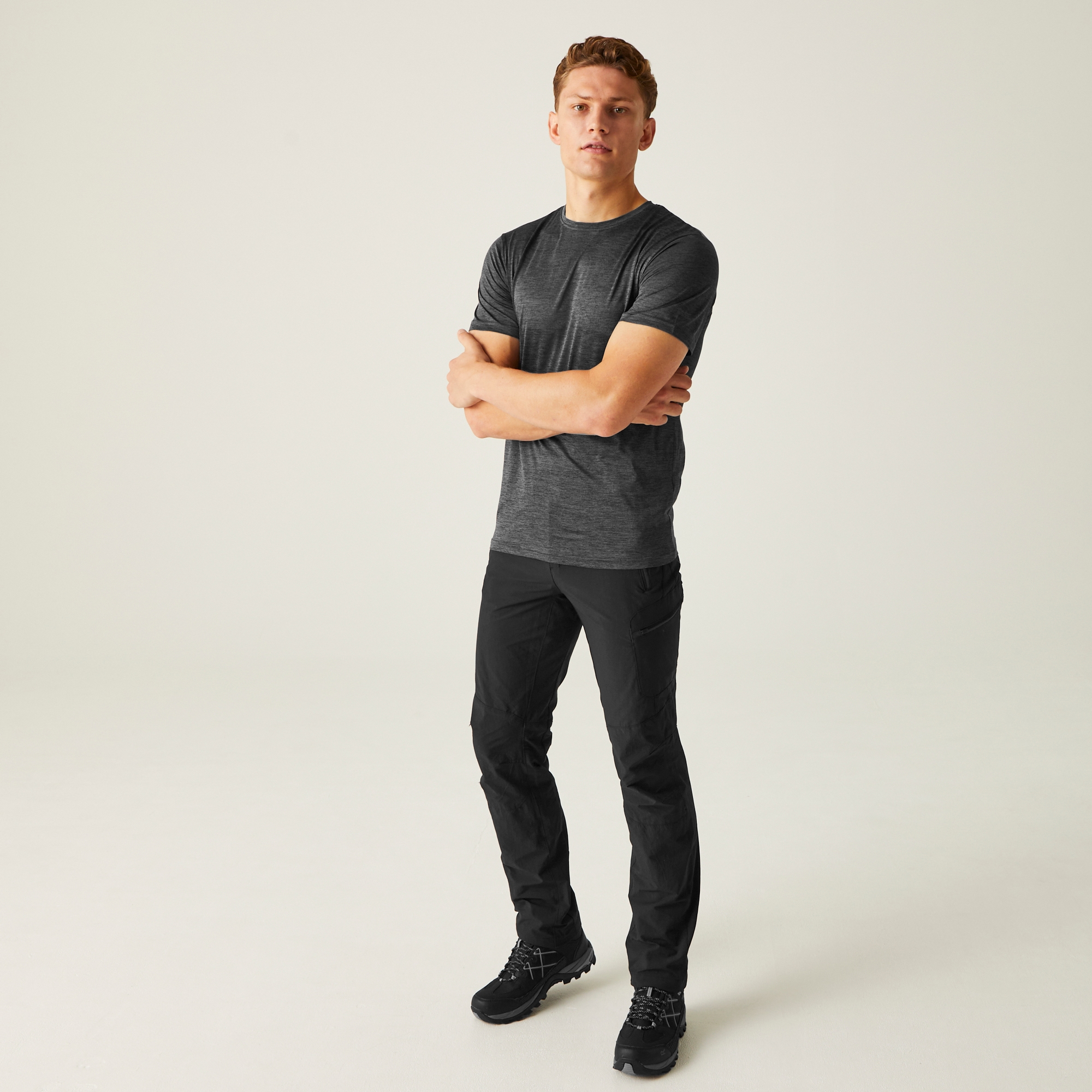 Men's Fingal Edition Marl T-Shirt | Black