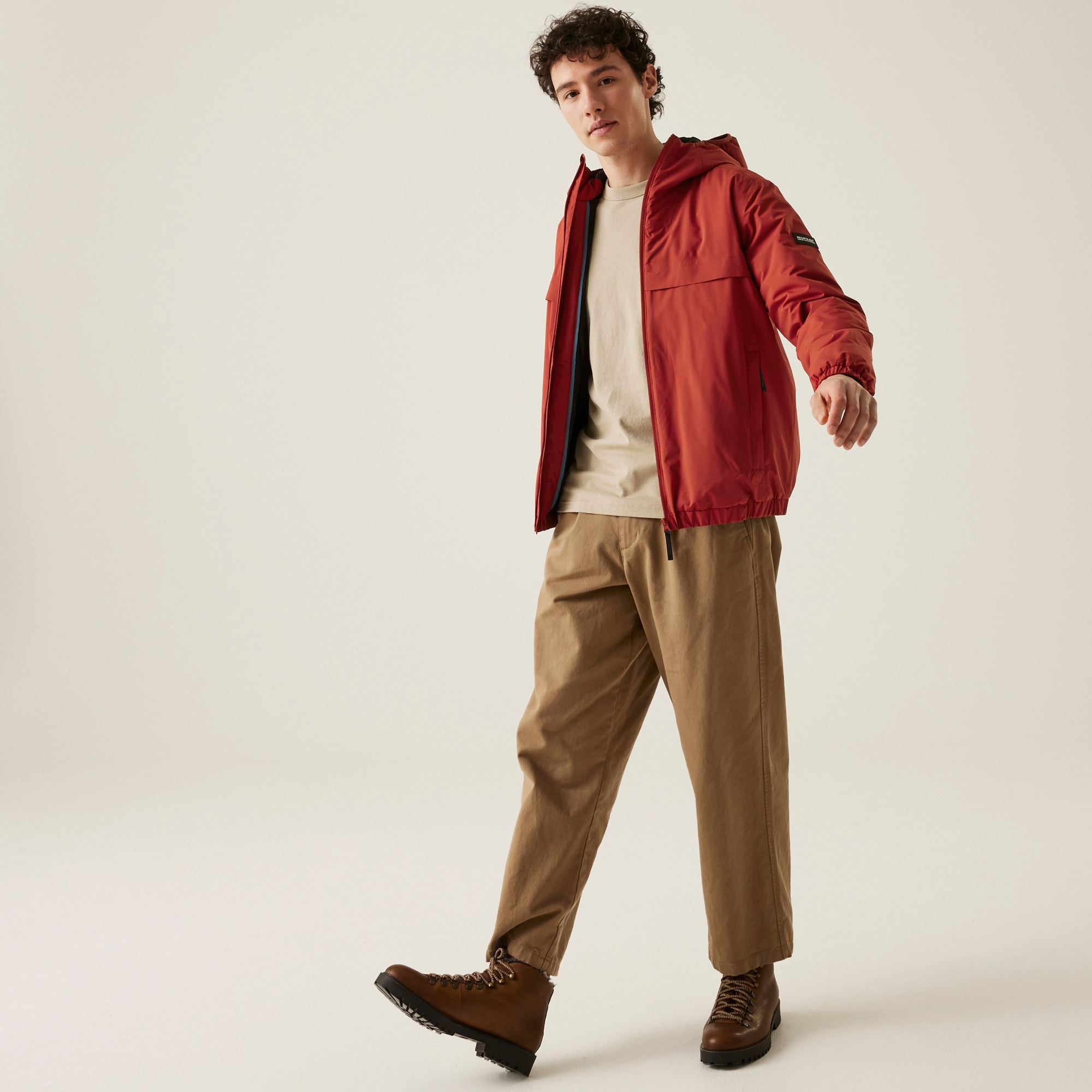 Men's Wiltom Waterproof Jacket | Red Ochre