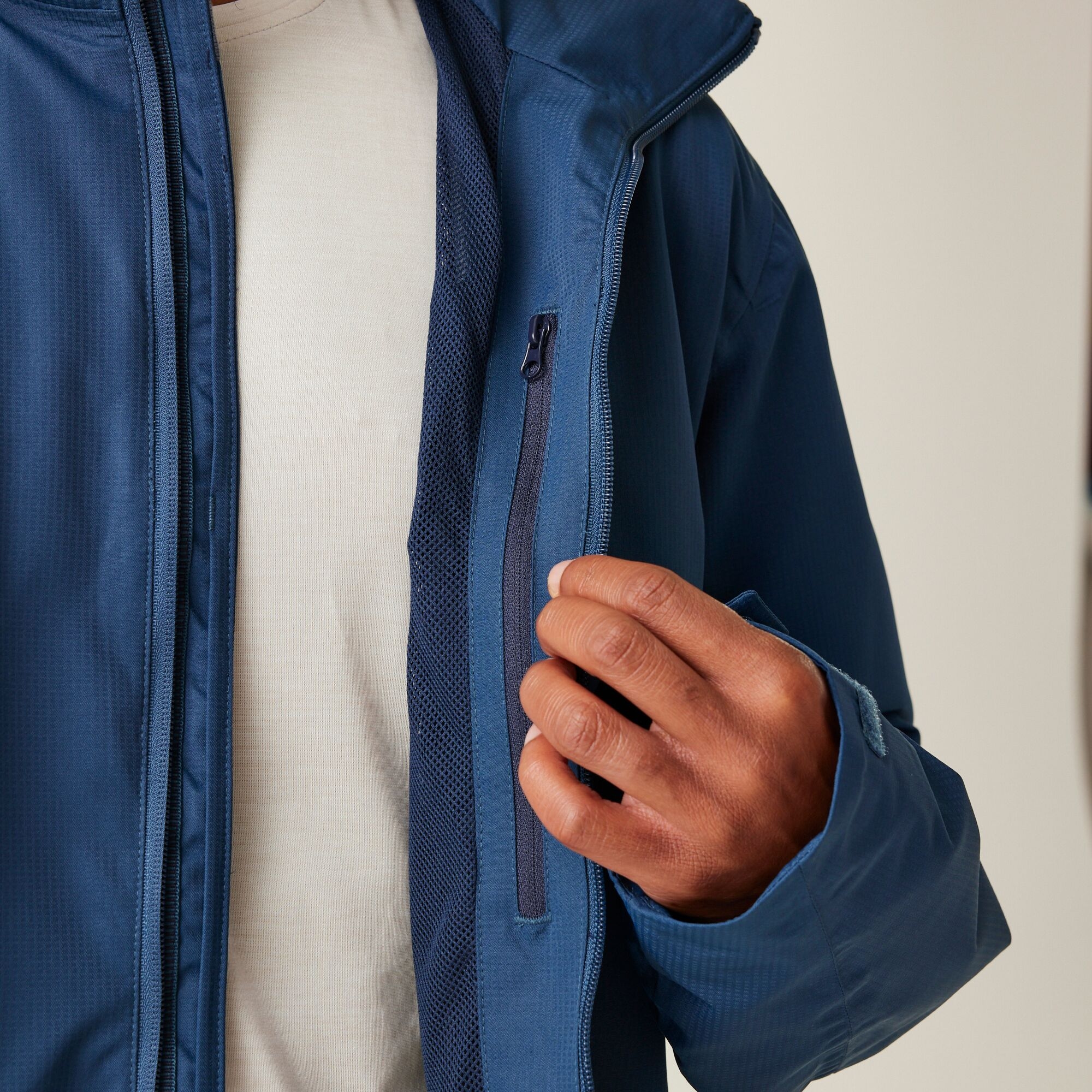 Men's Oakhowe Waterproof Jacket | Moonlight Denim
