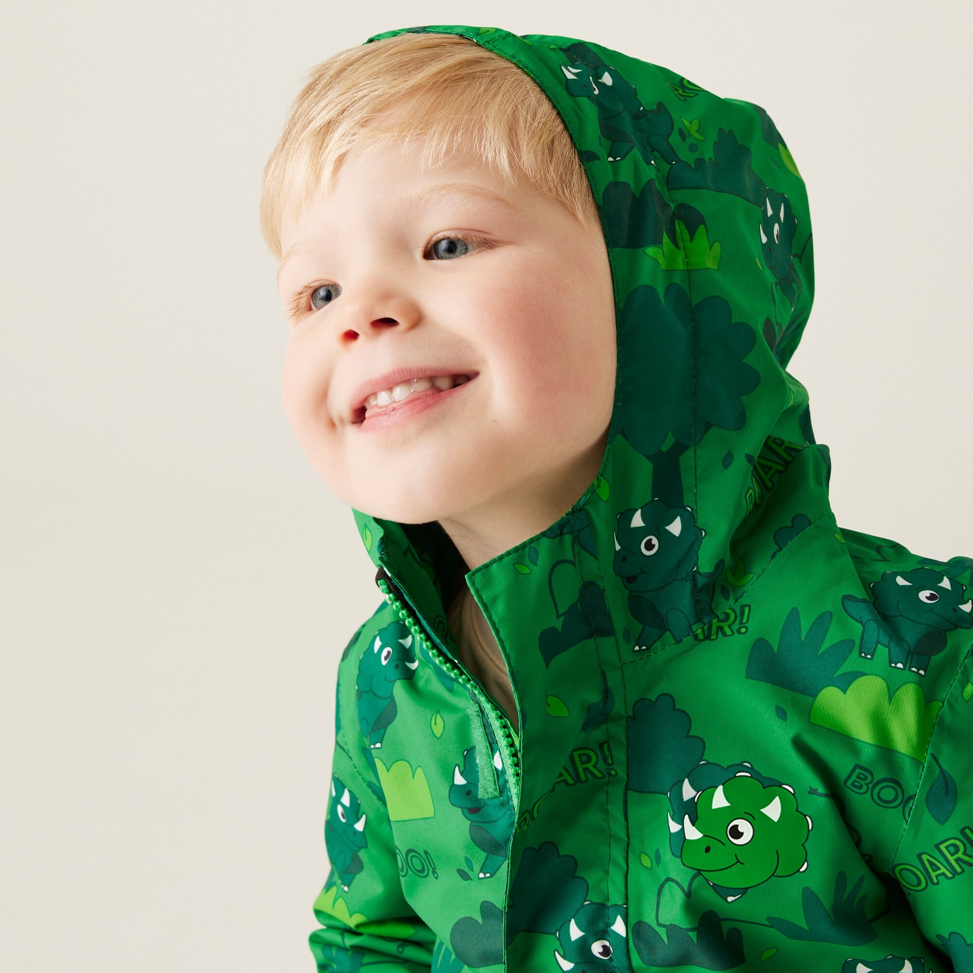 Kids' Animal Rainy Day Jacket | Stompy the Dinosaur Jelly Bean
