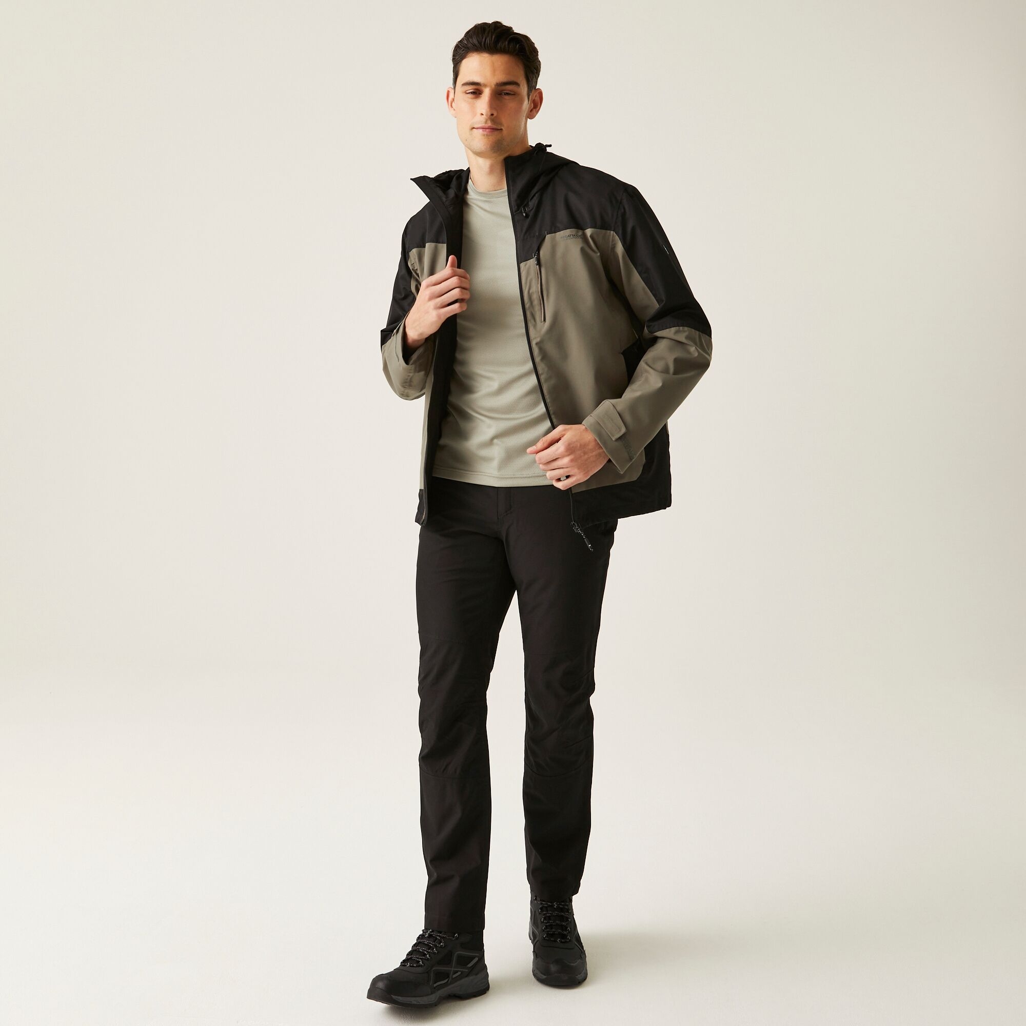 Men's Highton IV Stretch Waterproof Jacket | Treetop Black