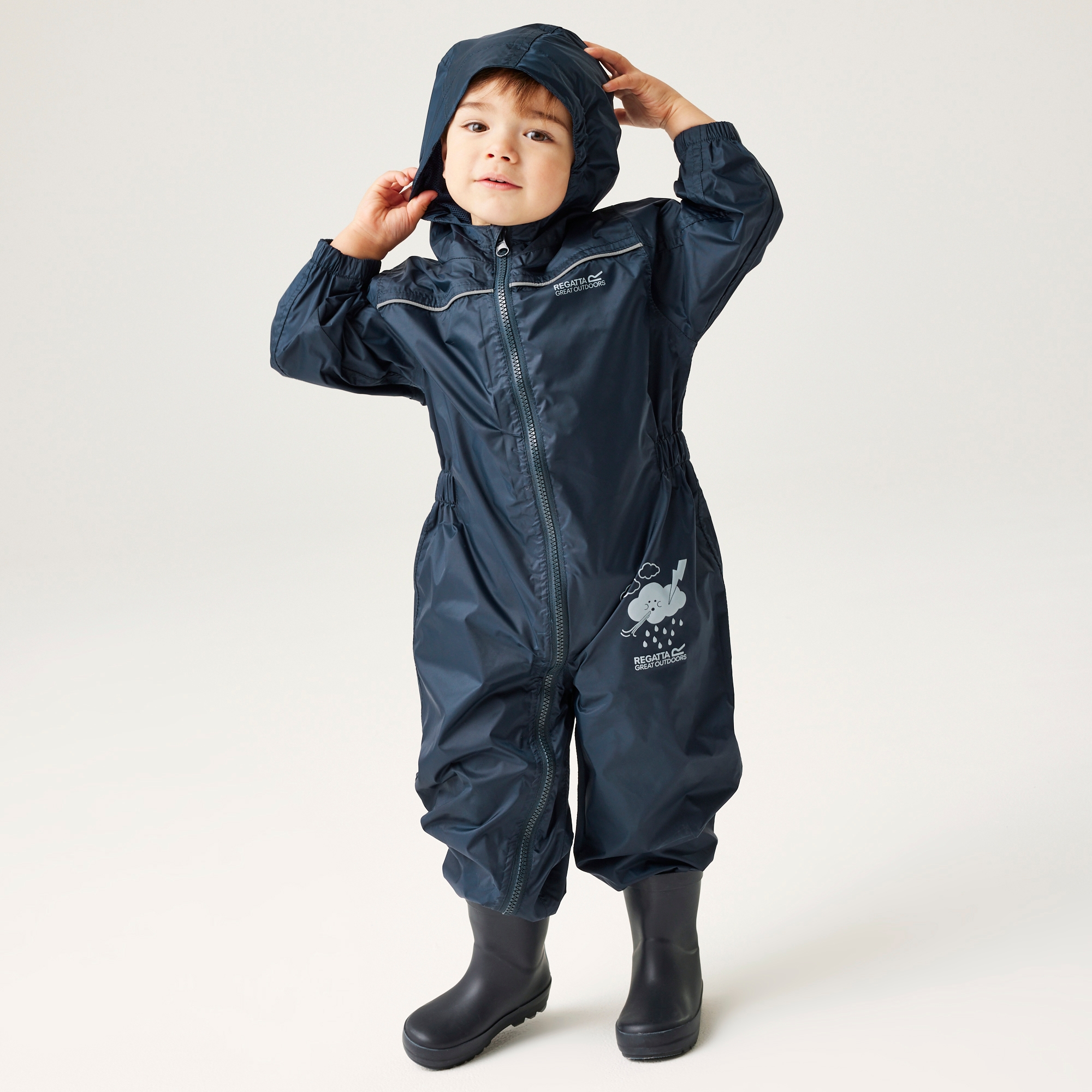 Kids' Puddle IV Waterproof Puddle Suit | Navy
