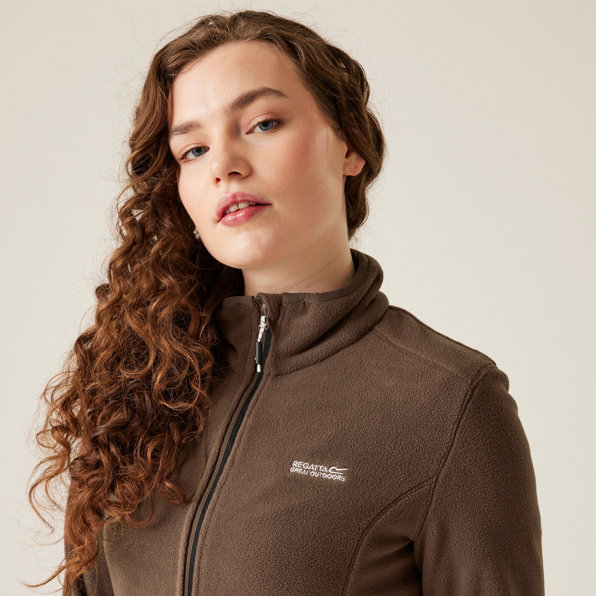 Women's Floreo IV Full Zip Fleece | Bueno Brown