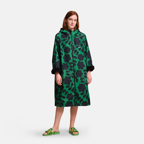 Orla Kiely Waterproof Changing Robe | Lotus Olive