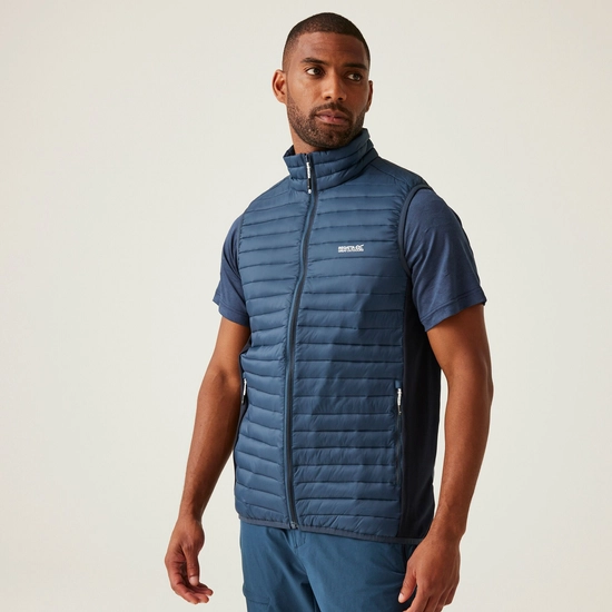 Men's Andreson Hybrid Gilet | Black