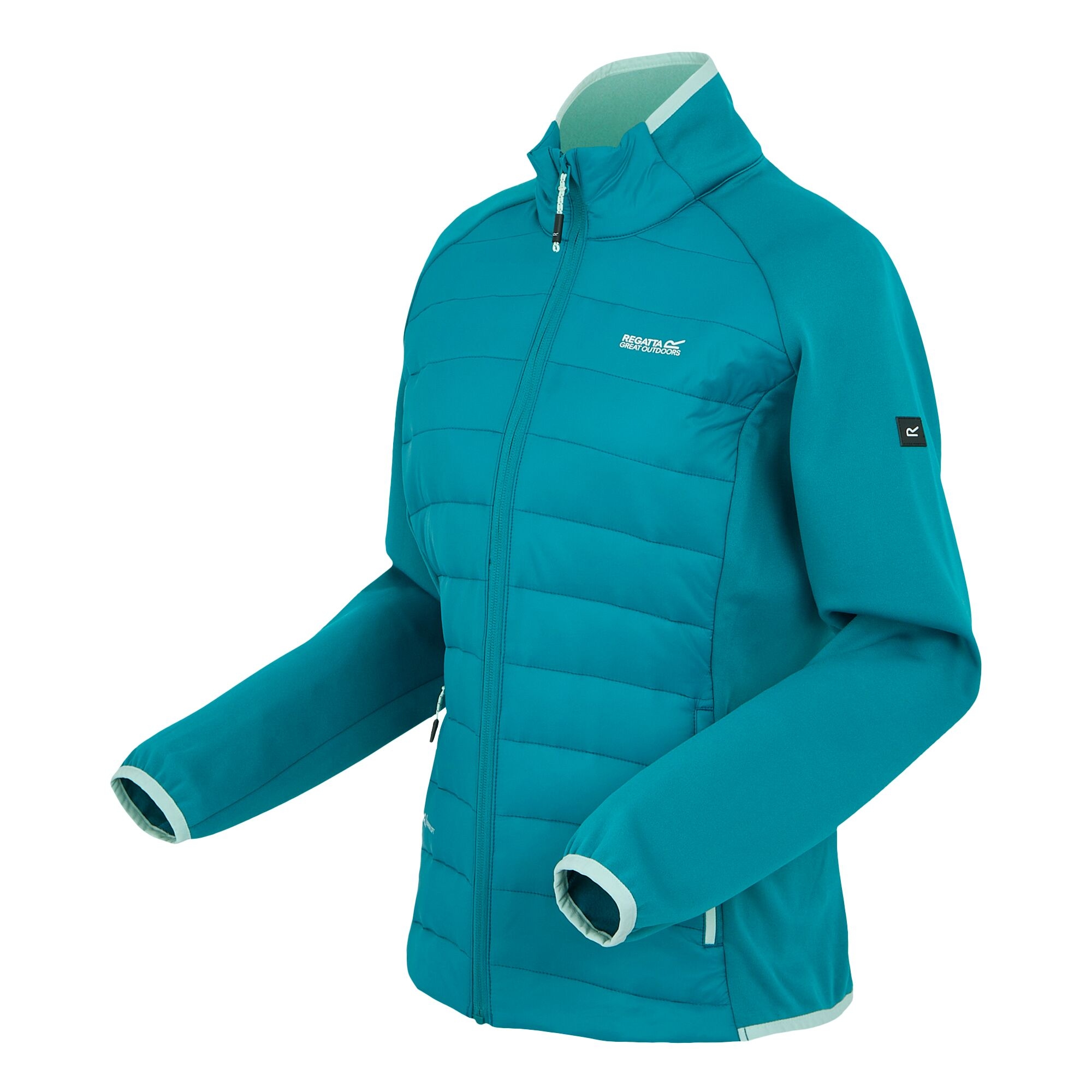 Women's Clumber V Hybrid Jacket | Exotic Plume Icy Morn