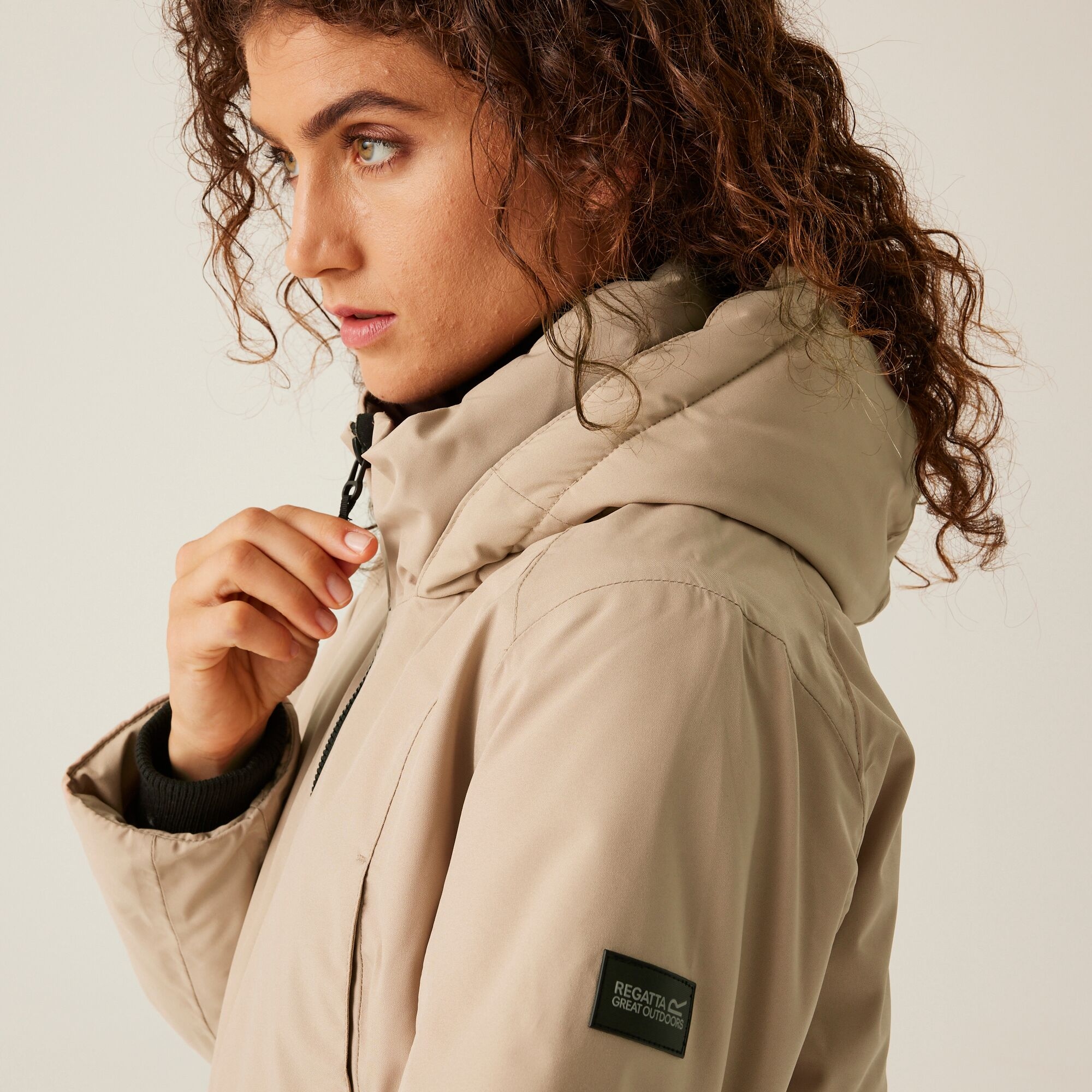 Women's Yewbank IV Waterproof Jacket | Warm Taupe Bueno