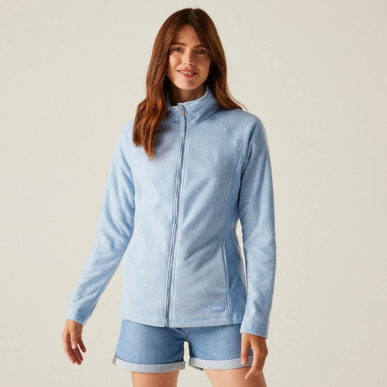 Women's Mayse Full Zip Fleece | Dark Grey Marl