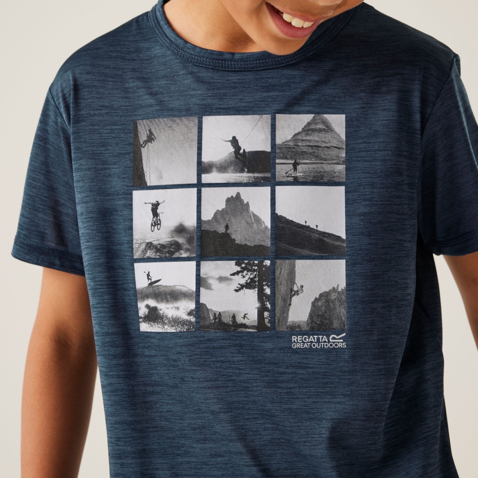 Kids' Alvarado IX T-Shirt | Navy Marl