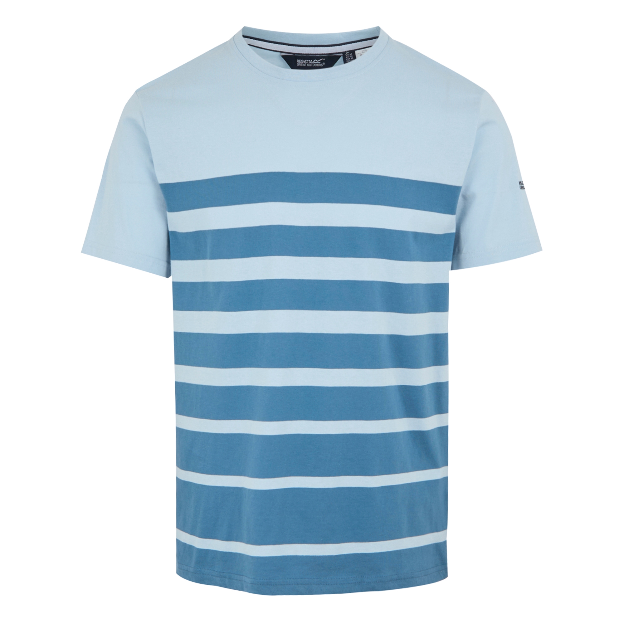 Men's Shorebay III Striped T-Shirt | Skyway Coronet Blue Stripe