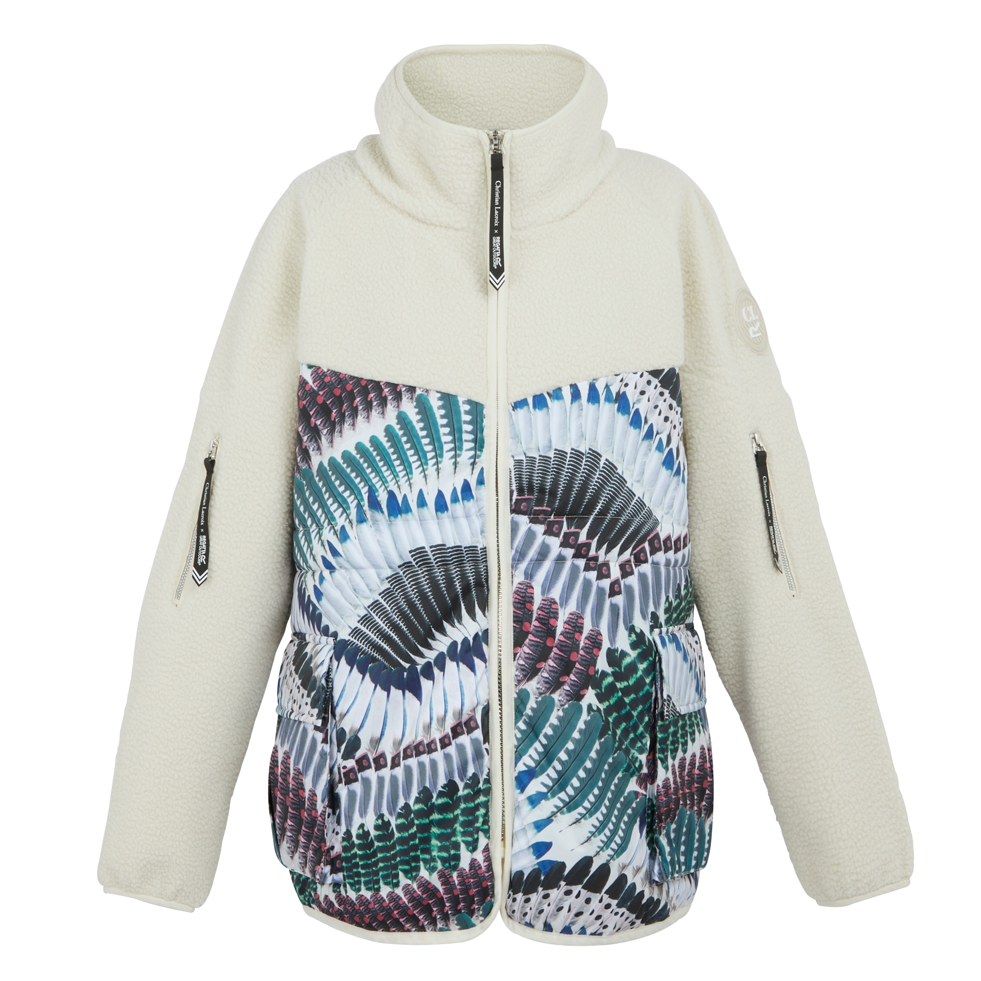 Christian Lacroix - Women's Arrigas Hybrid Jacket | Prete Moi Ta Plume Light Vanilla
