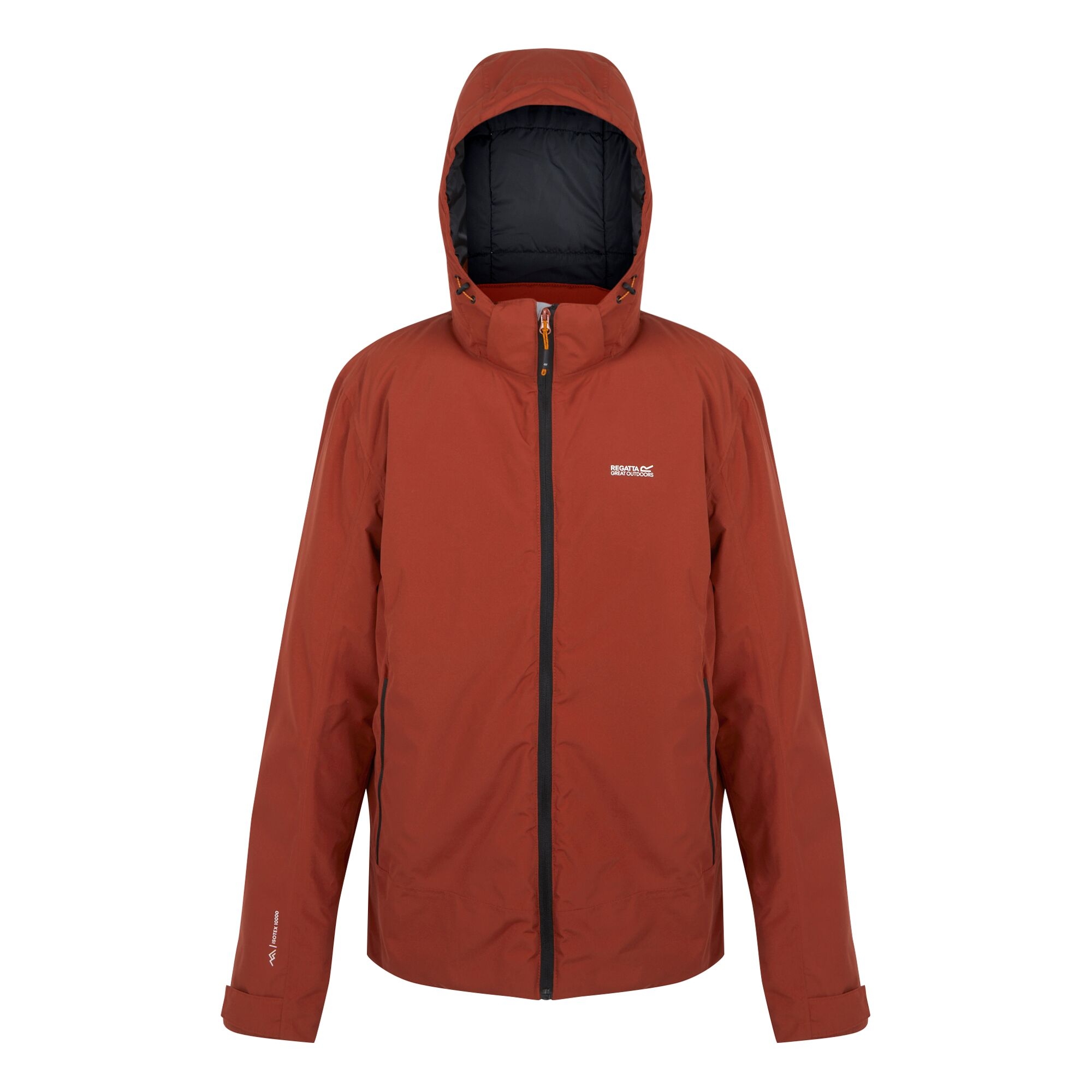 Men's Frelton Waterproof Insulated Jacket | Red Ochre Black