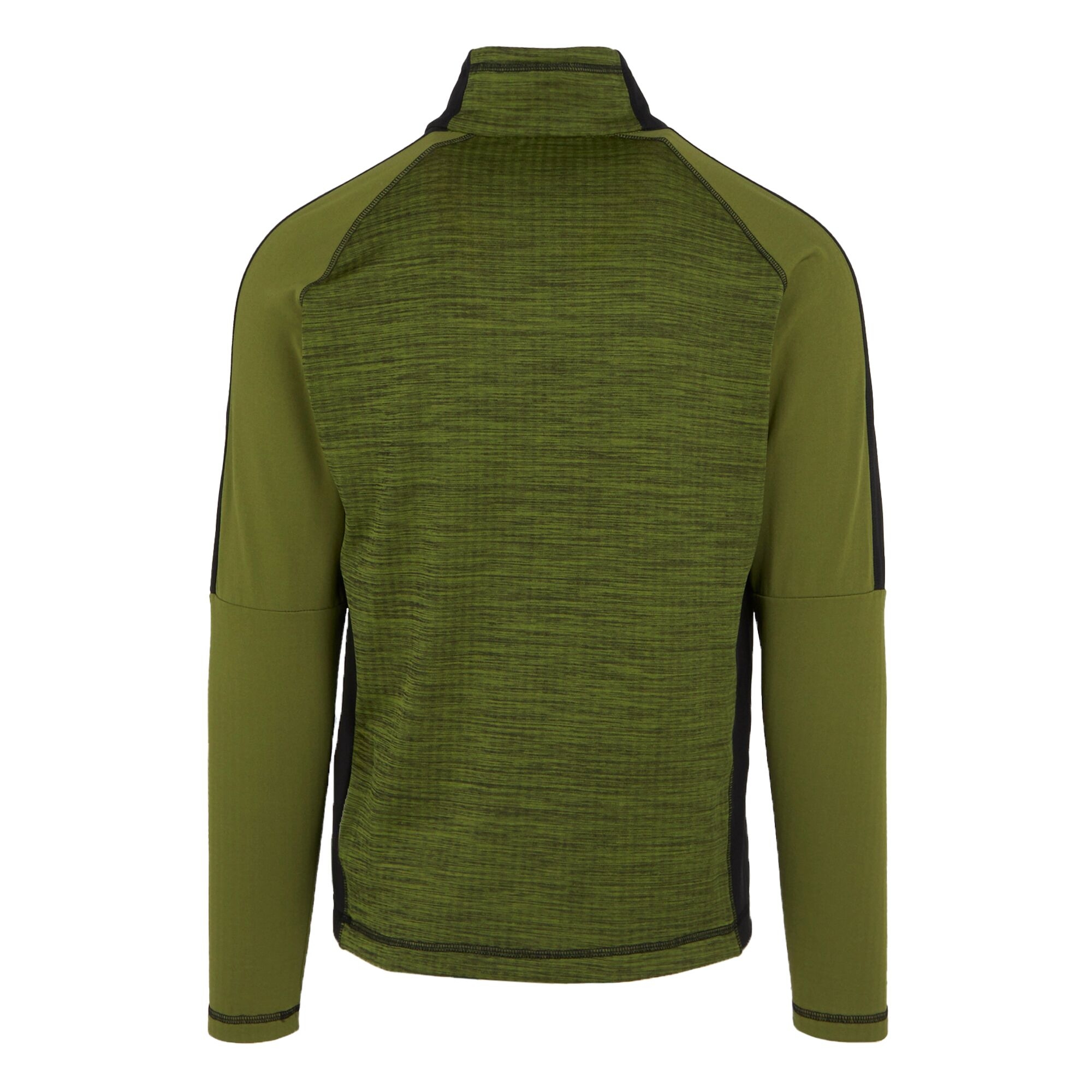Men's Hepley Half Zip Lightweight Fleece | Nephrite Green Black