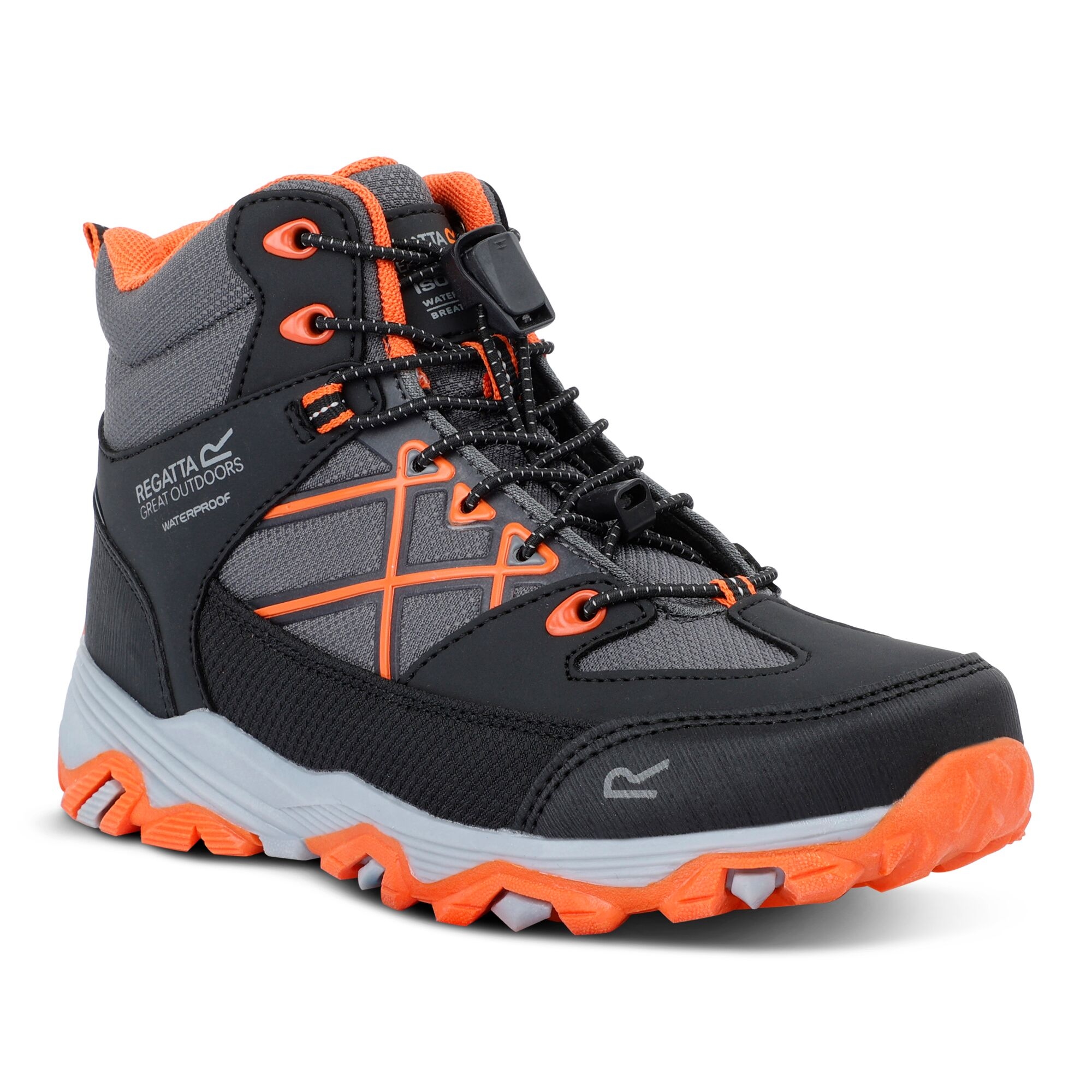 Kids' Samaris III Walking Boots | Black Blaze Orange