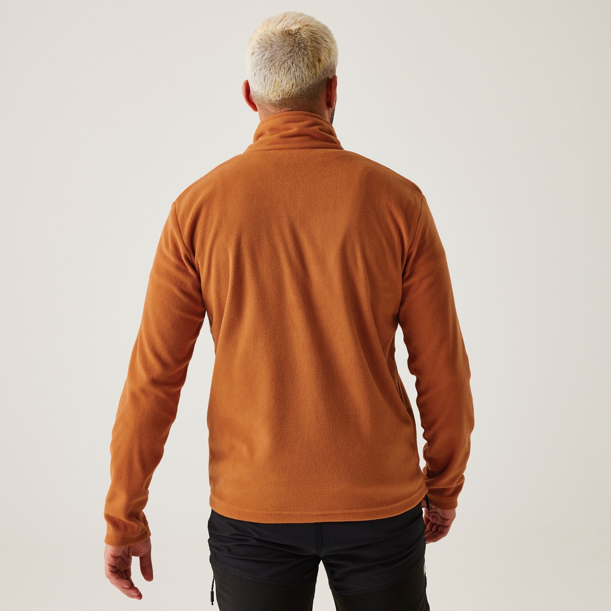 Men's Thompson Lightweight Half Zip Fleece | Burnt Copper