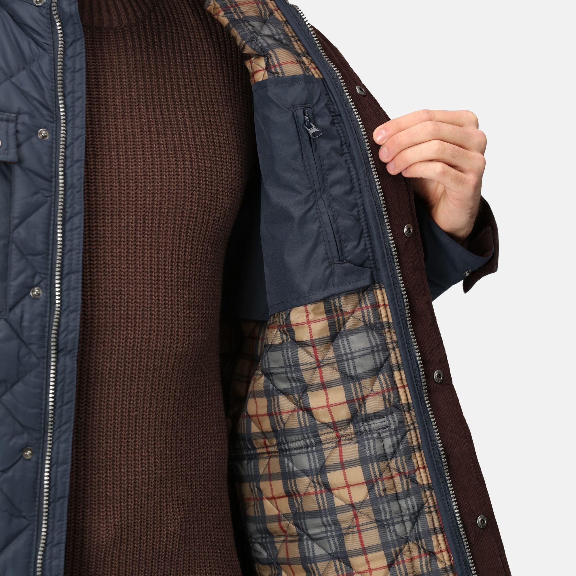 Men's Padbury Quilted Jacket | Navy