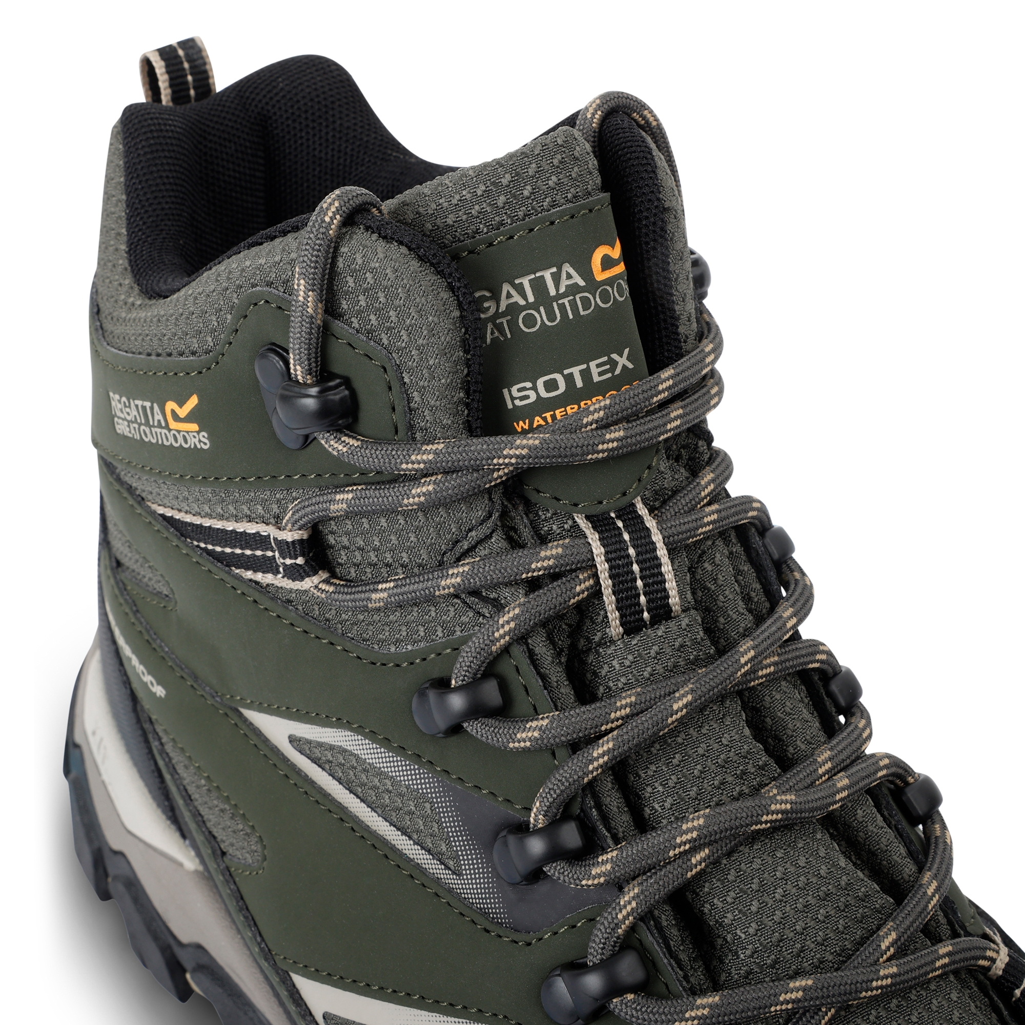 Men's Holcombe III Walking Boots | Dark Khaki Gold Sand