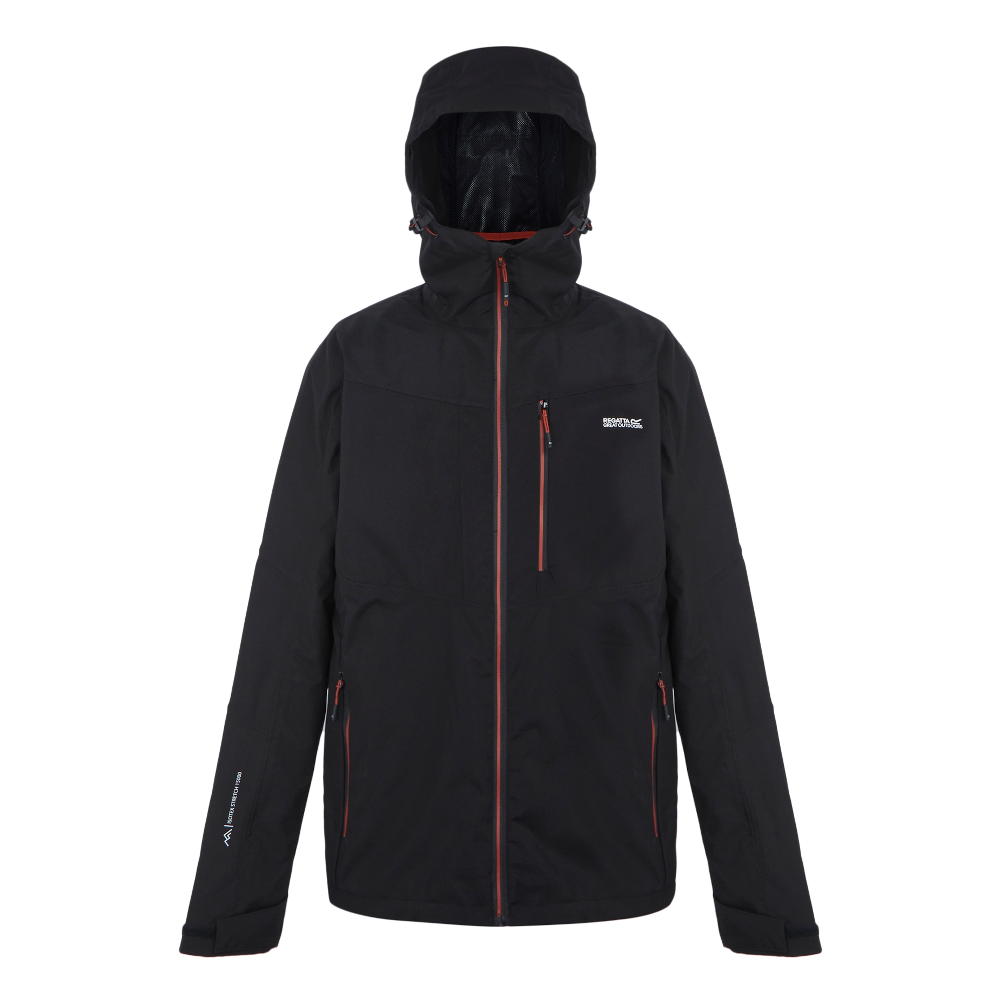 Men's Wentwood IX 3-in-1 Jacket | Black Black Red Ochre