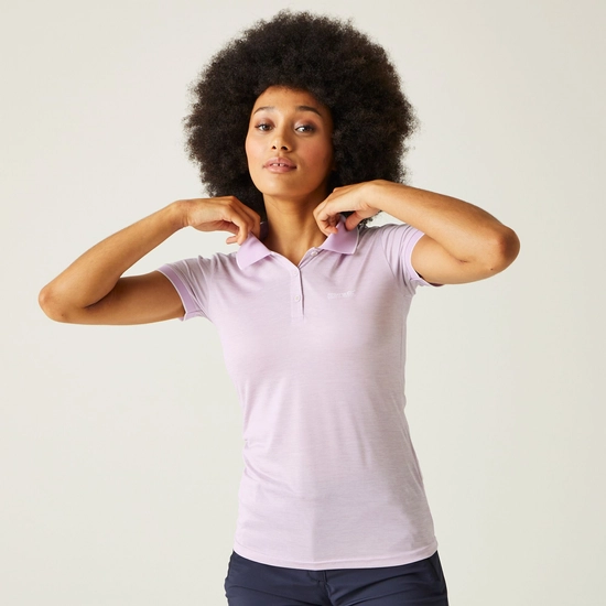 Women's Remex II Active Polo Shirt | Beaujolais