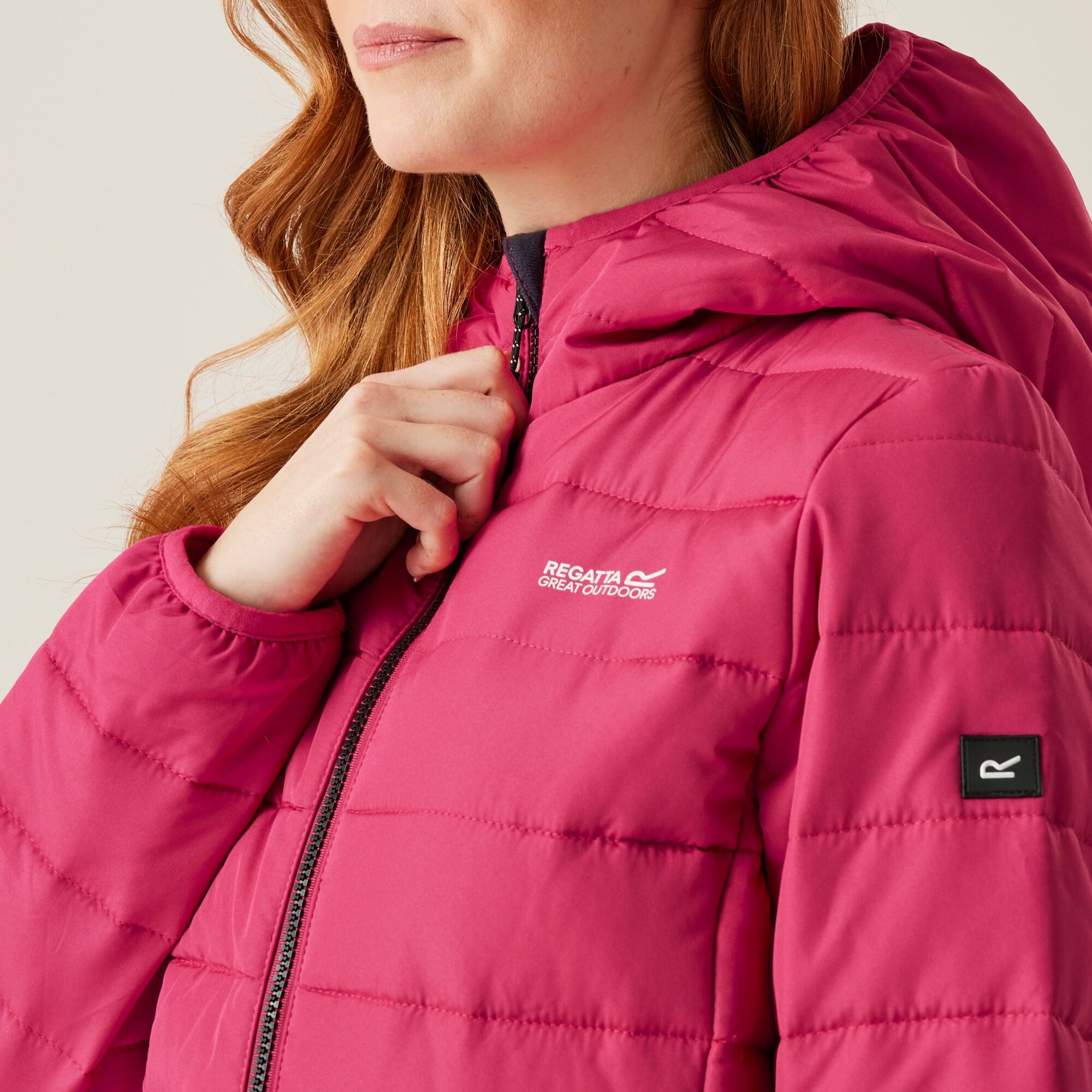 Women's Helfa Insulated Quilted Jacket | Deep Pink