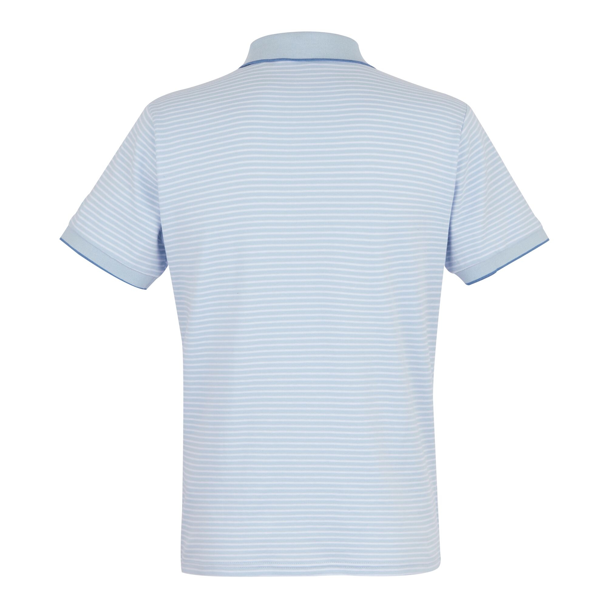 Men's Tiver Polo Shirt | Skyway White Stripe