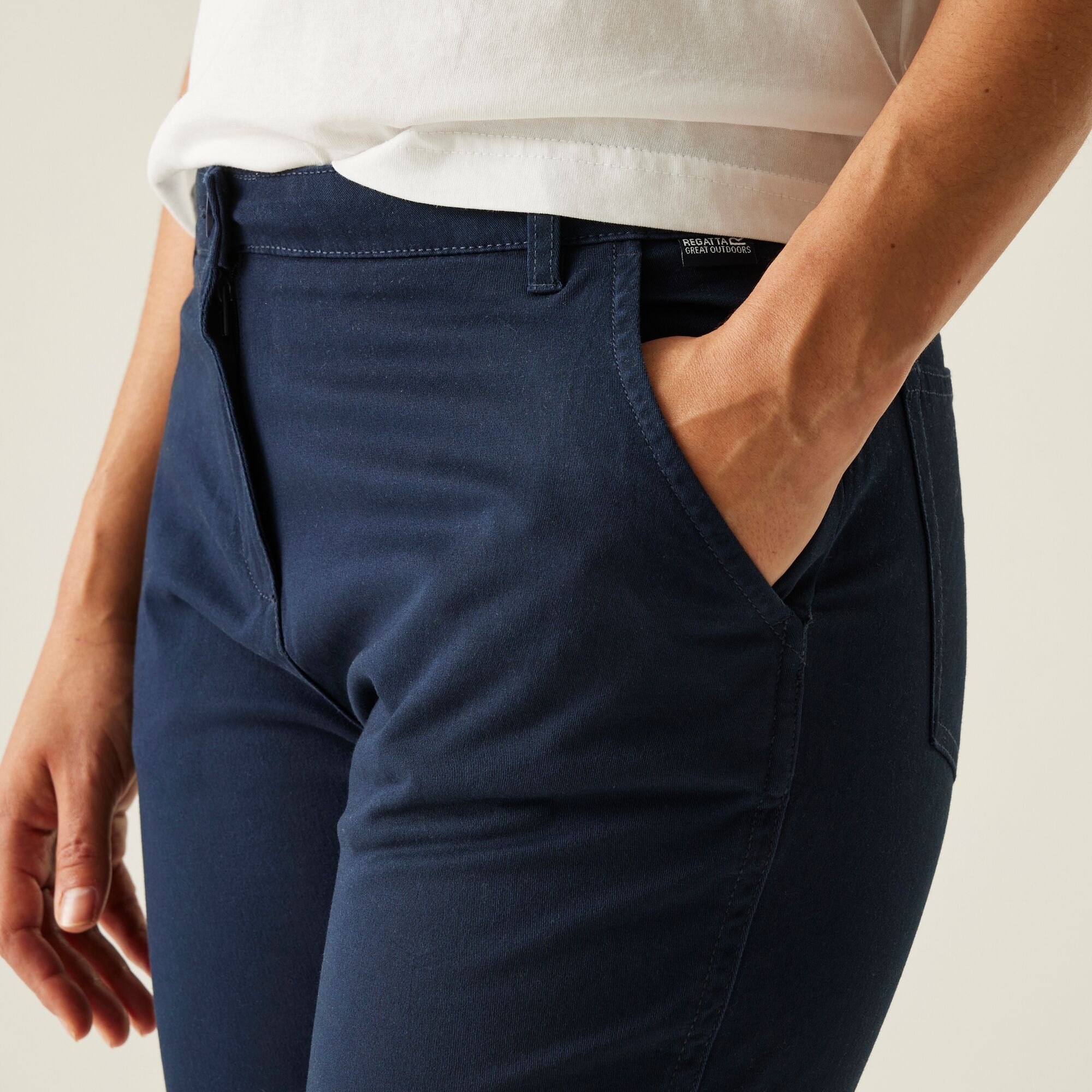 Women's Bayletta Capri Trousers | Navy