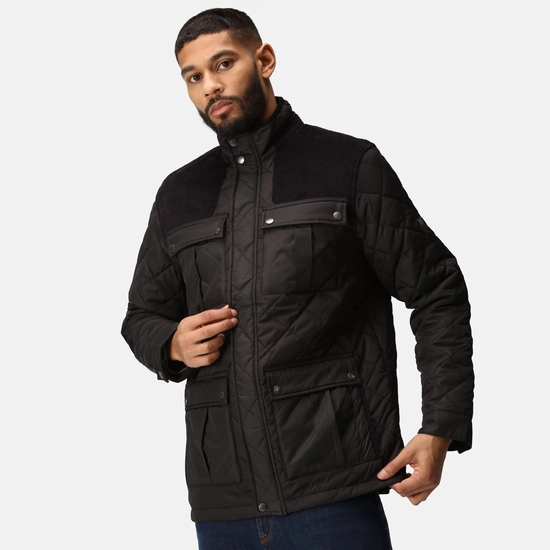 Men's Padbury Quilted Jacket | Dark Khaki