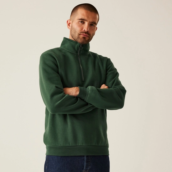 Men's Pro Quarter Zip Sweatshirt | New Royal