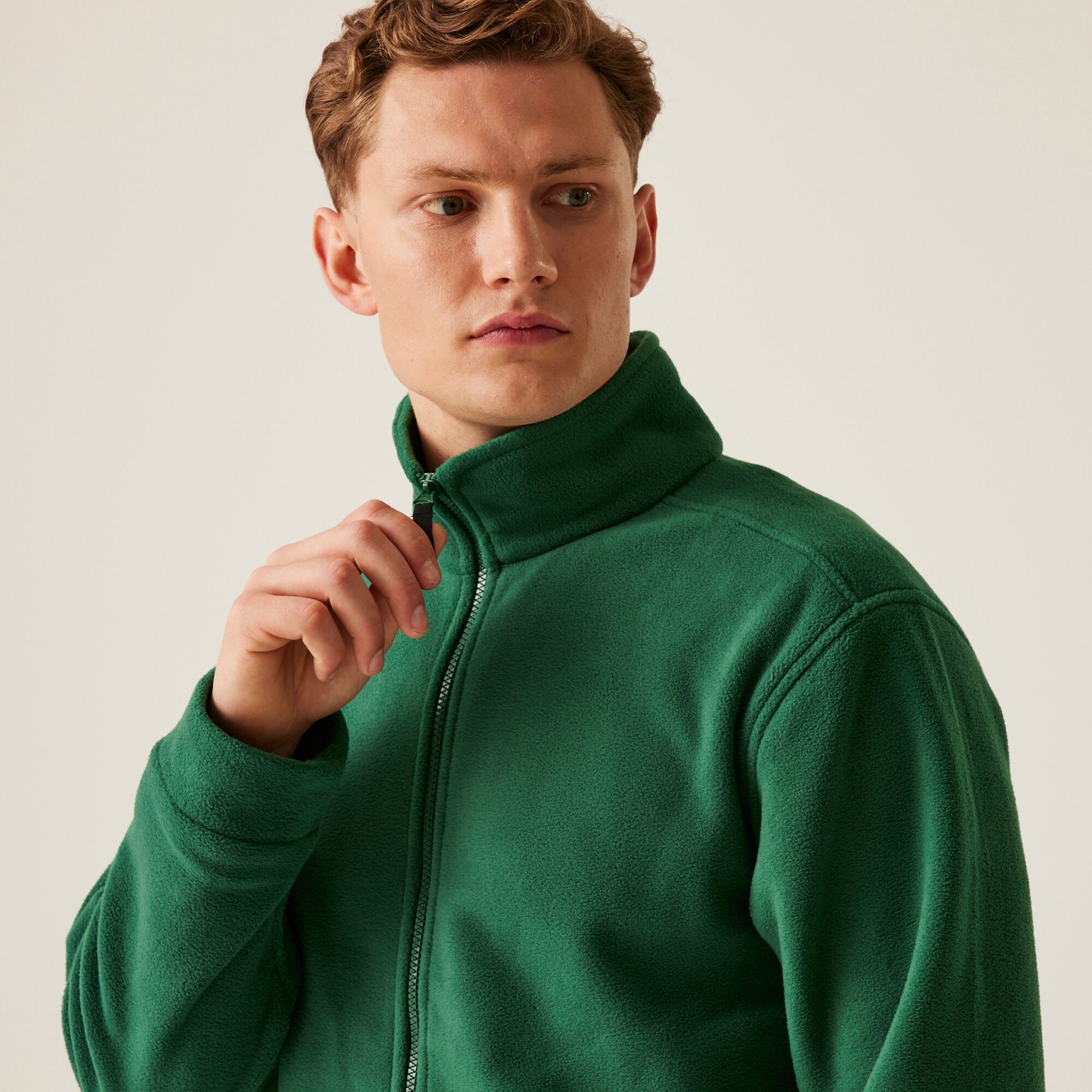 Men's Thor 300 Full Zip Fleece | Bottle Green
