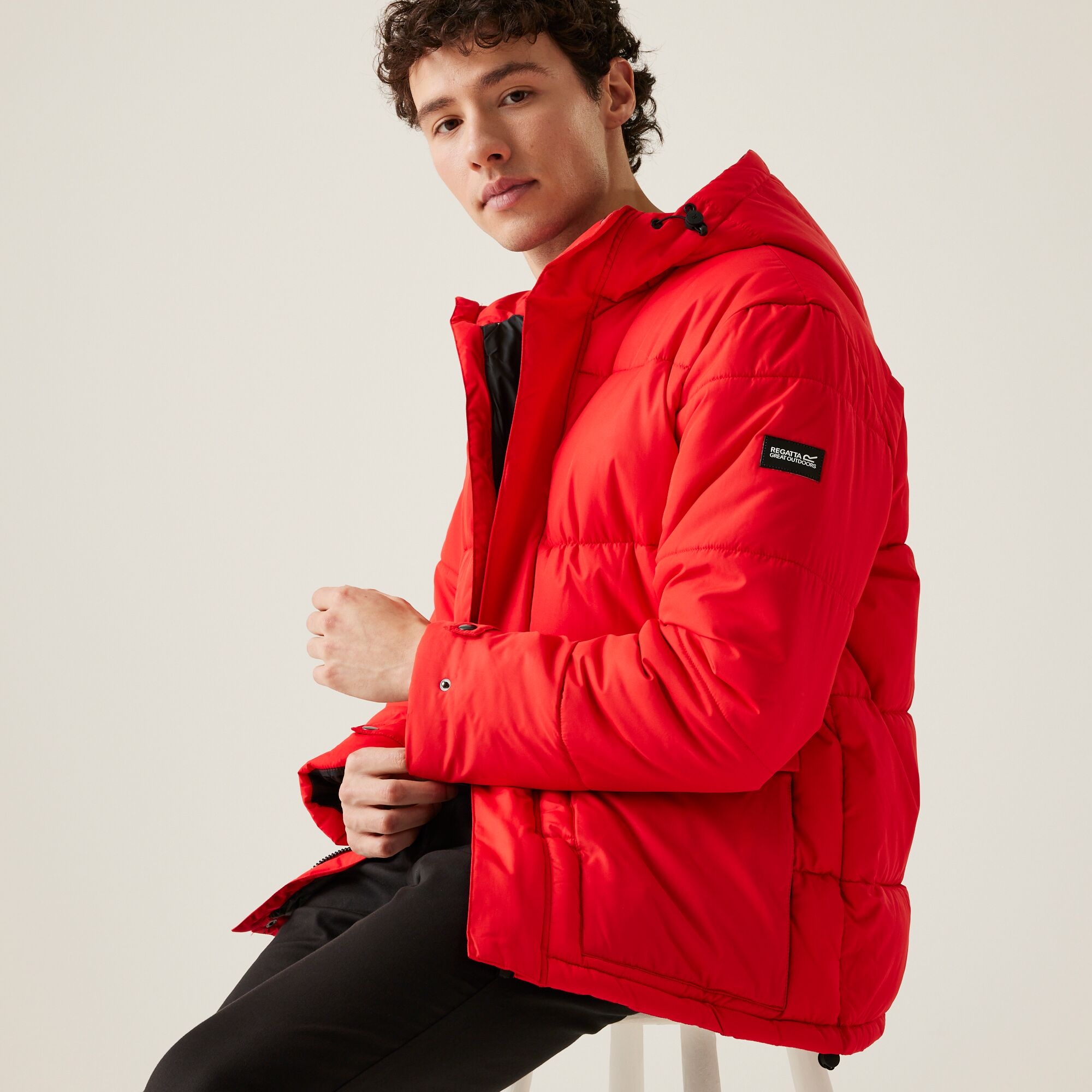 Men's Falkner Padded Jacket | High Risk Red