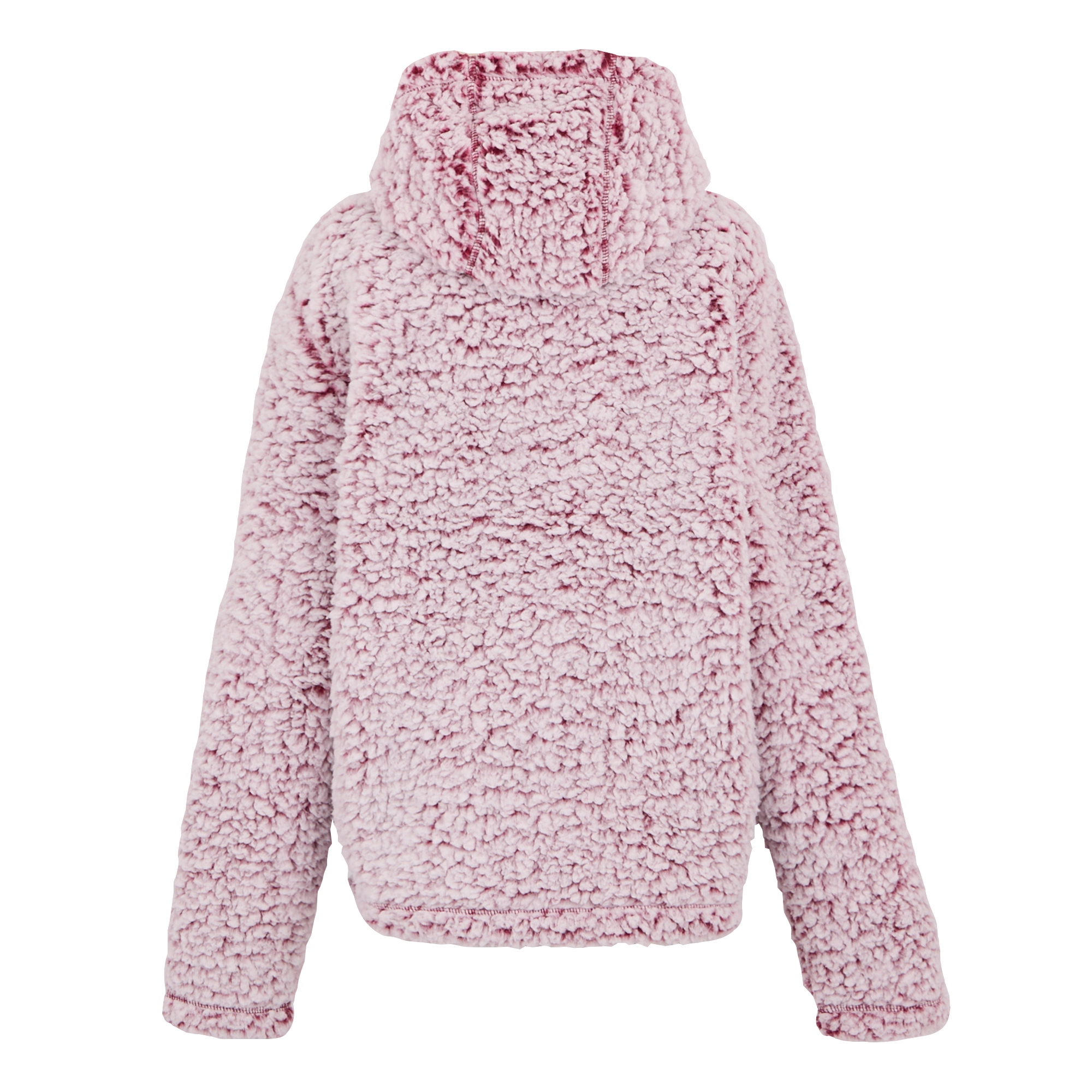 Women's Zelpha Fluffy Hooded Fleece | Rumba Red