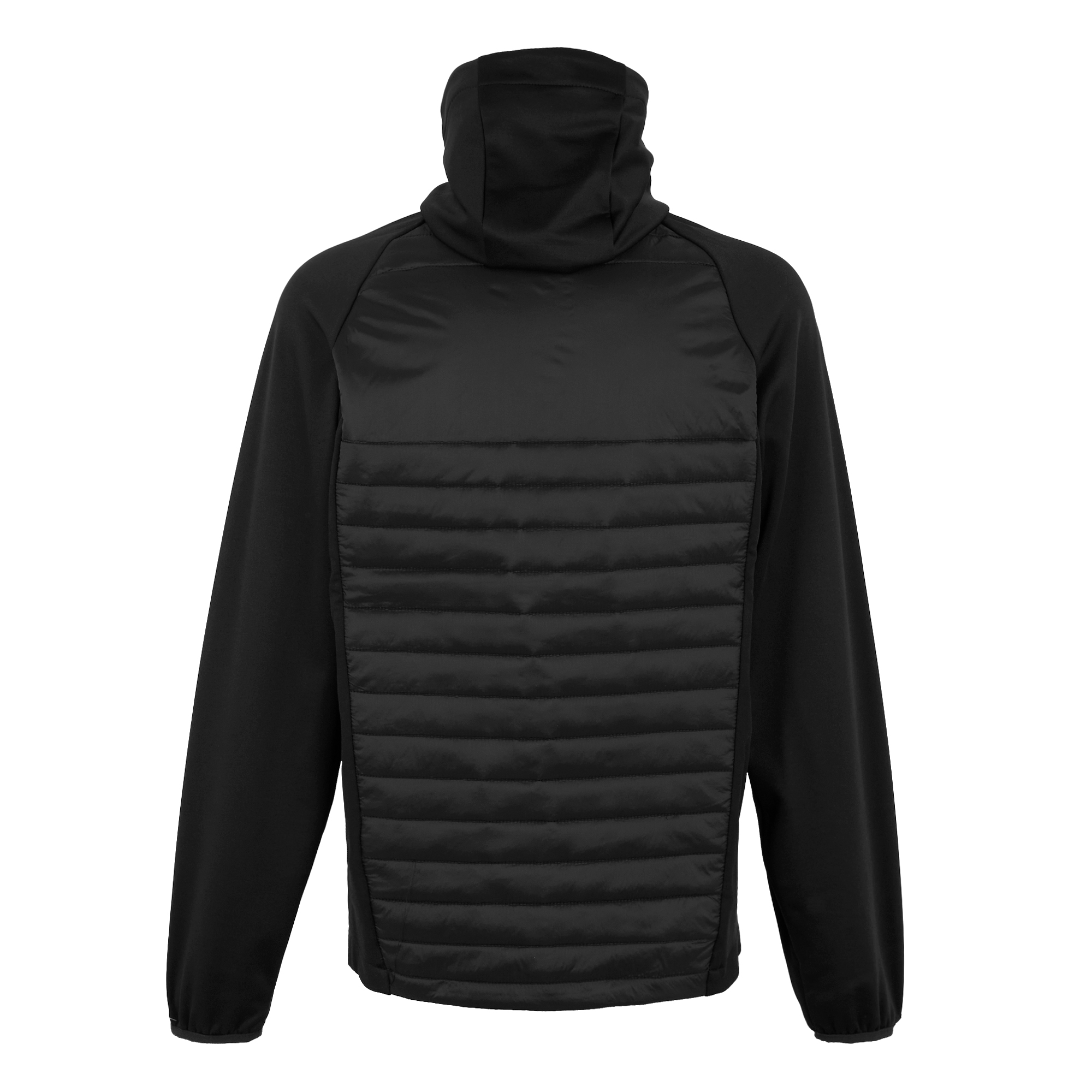 Men's Navigate Hybrid Jacket | Black Orange Pop