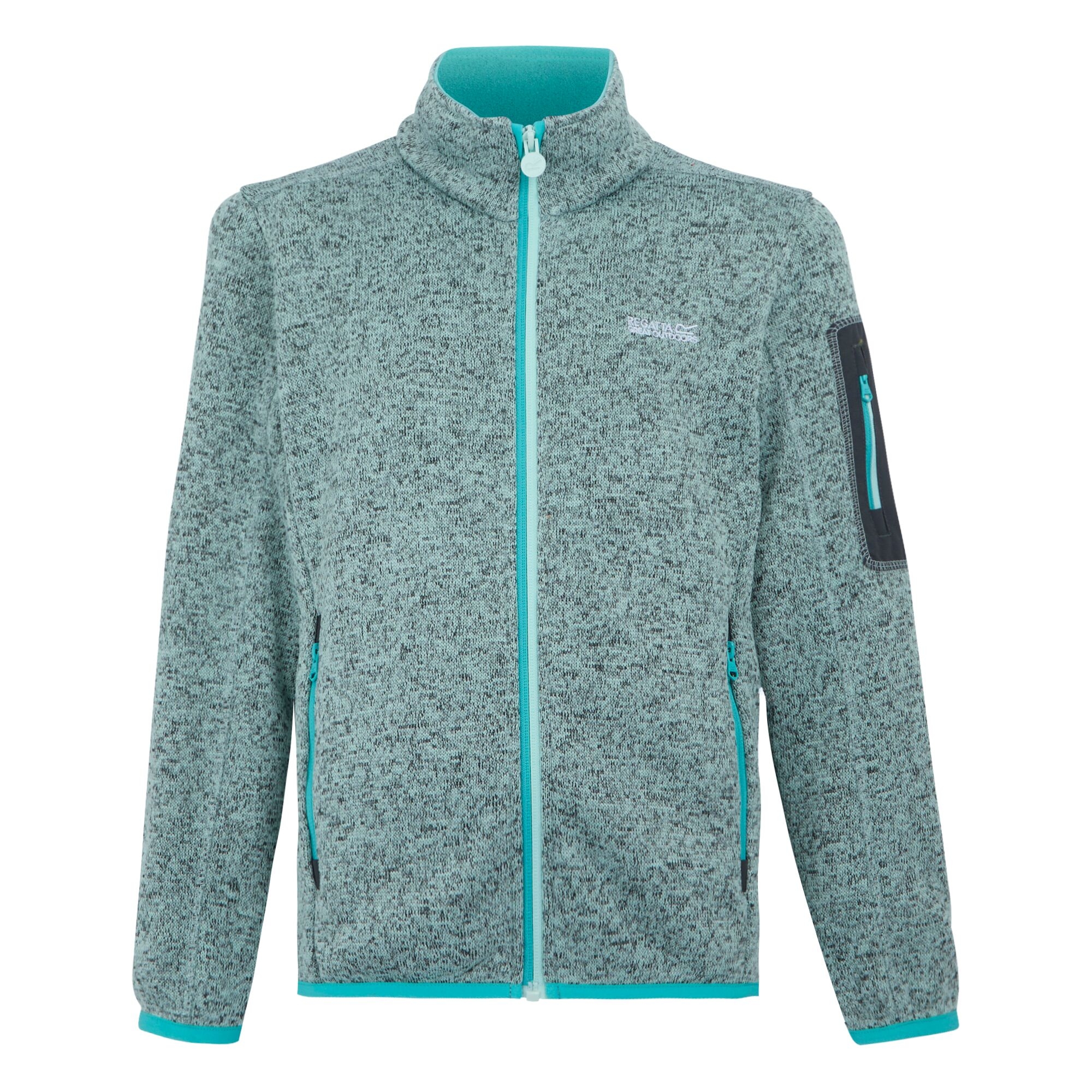 Kids' Newhill Full Zip Fleece | Icy Morn Turquoise