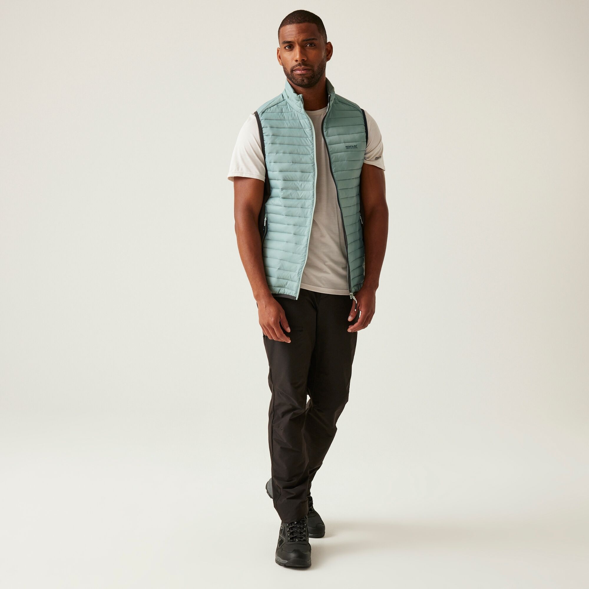 Men's Andreson Hybrid Gilet | Glacier Ash