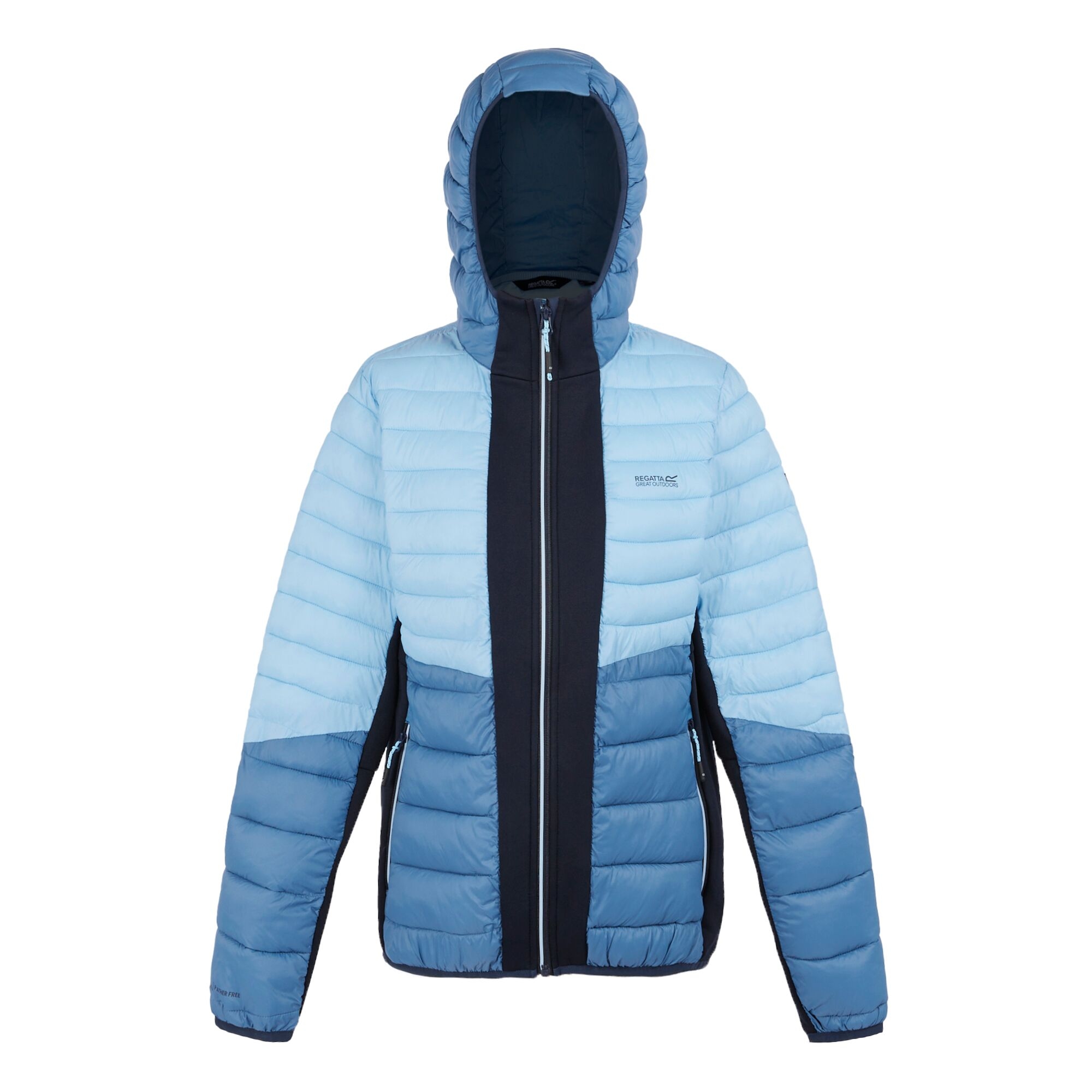 Women's Leedre Hooded Hybrid Jacket | Navy Coronet Blue