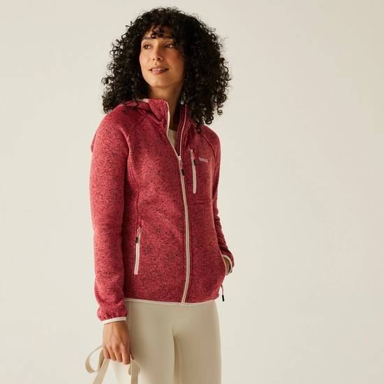 Women's Newhill II Hooded Fleece | Beaujolais Light Vanilla