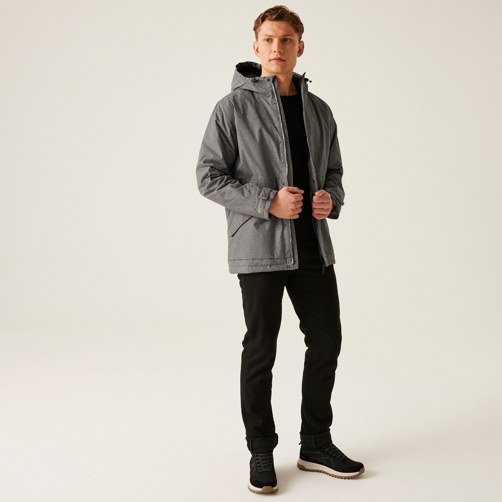 Men's Sterlings IV Waterproof Jacket | Mineral Grey Marl