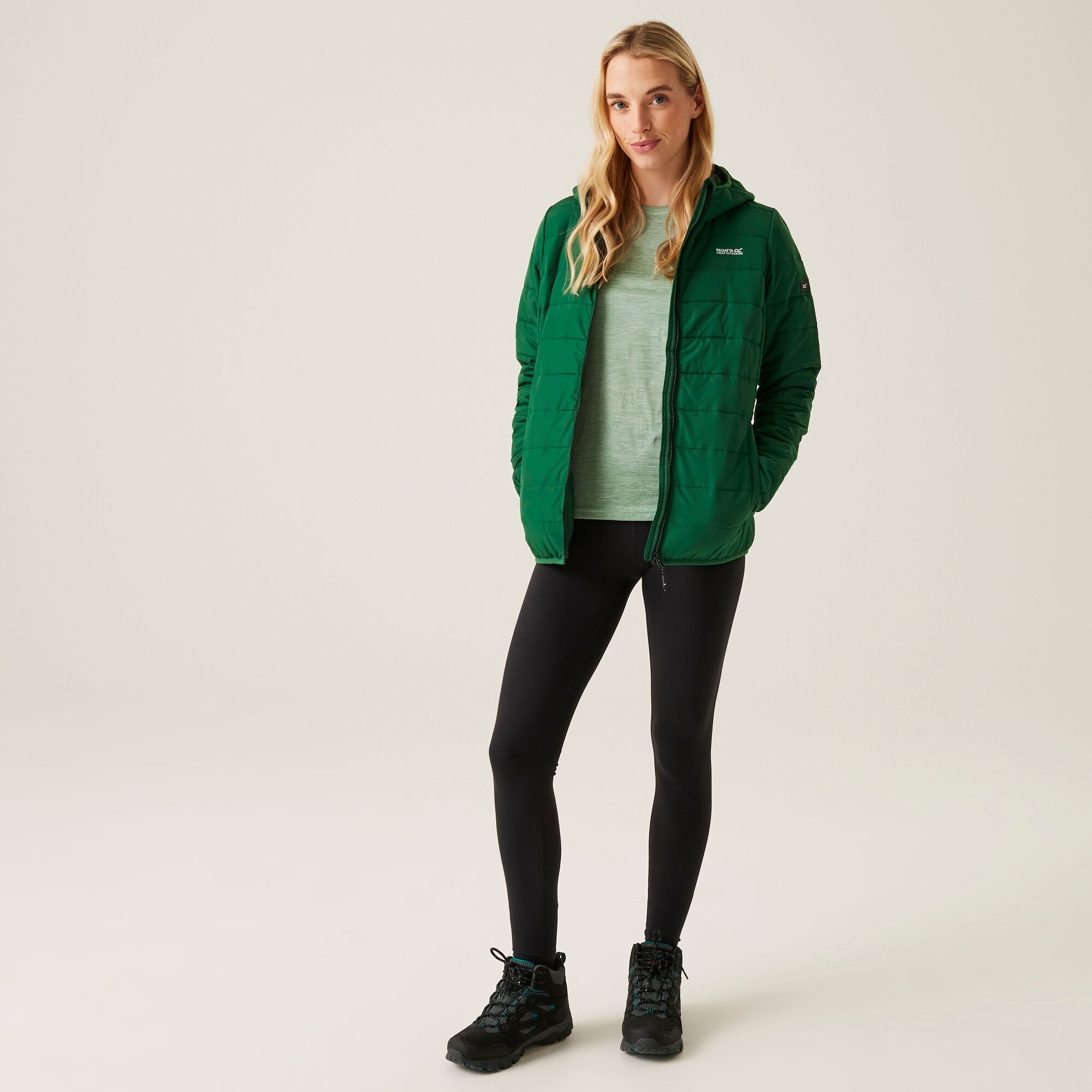 Women's Helfa Insulated Quilted Jacket | Rain Forest