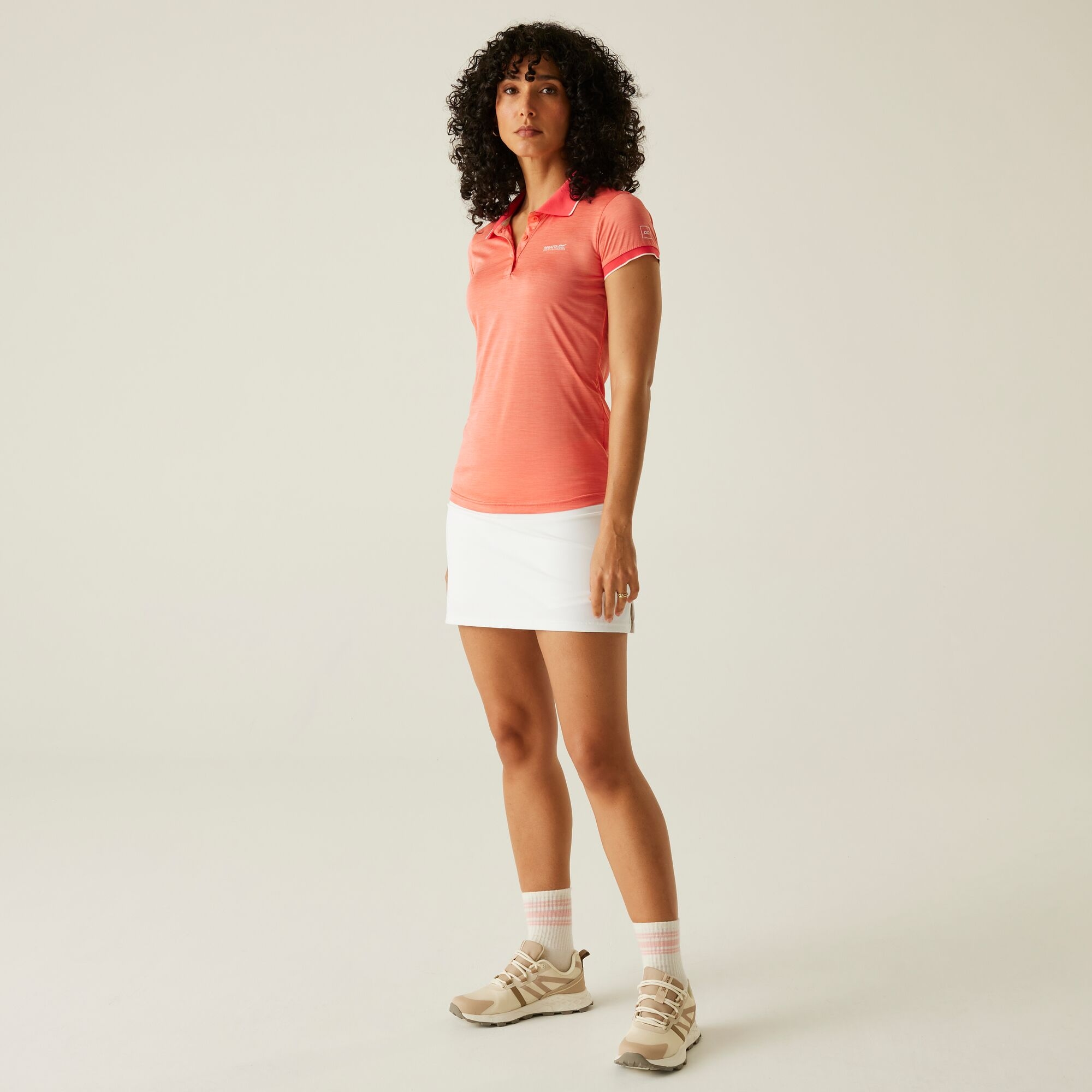 Women's Remex II Active Polo Shirt | Peach Bloom