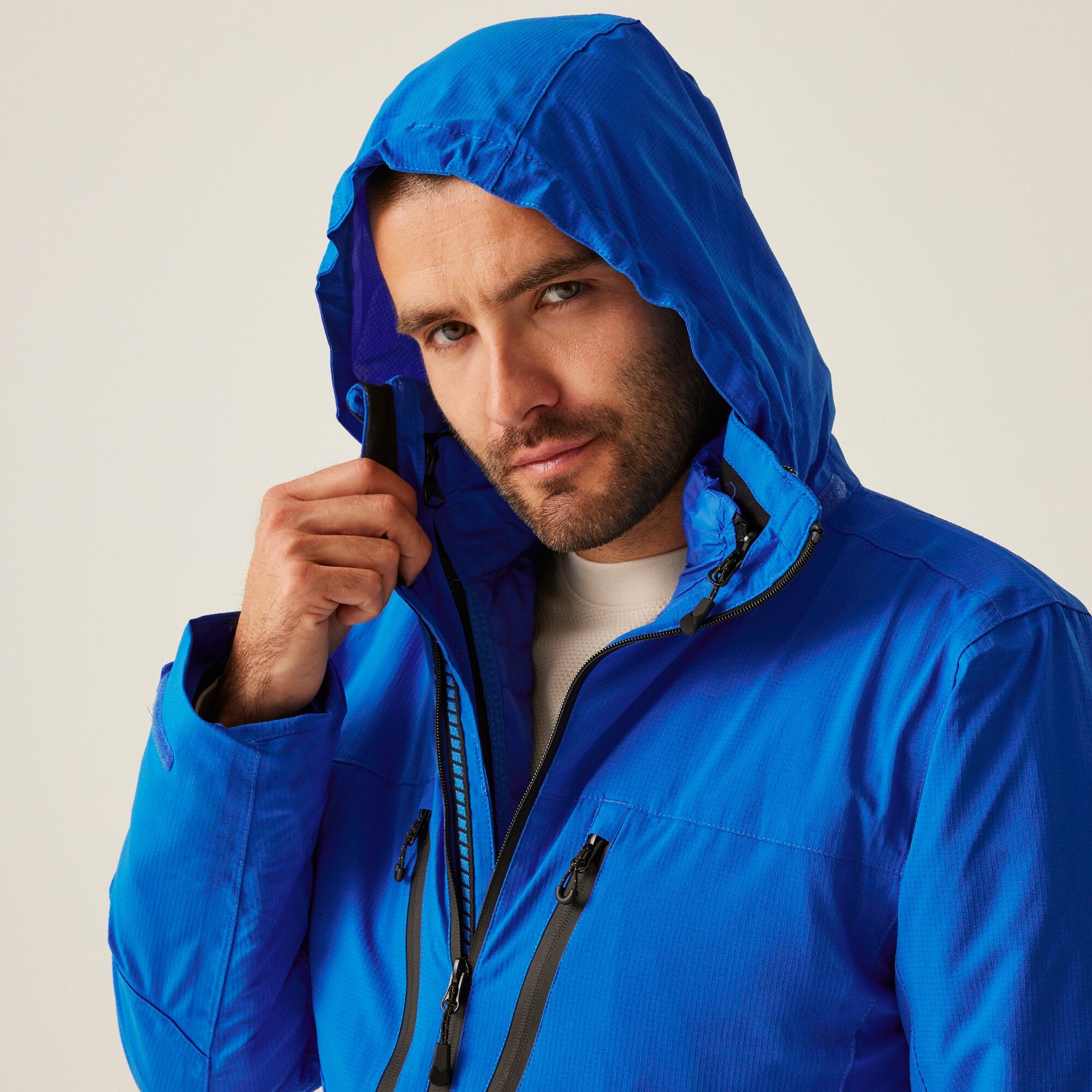 Men's X-Pro Evader III 3 in 1 Waterproof Insulated Jacket | Oxford Blue Black
