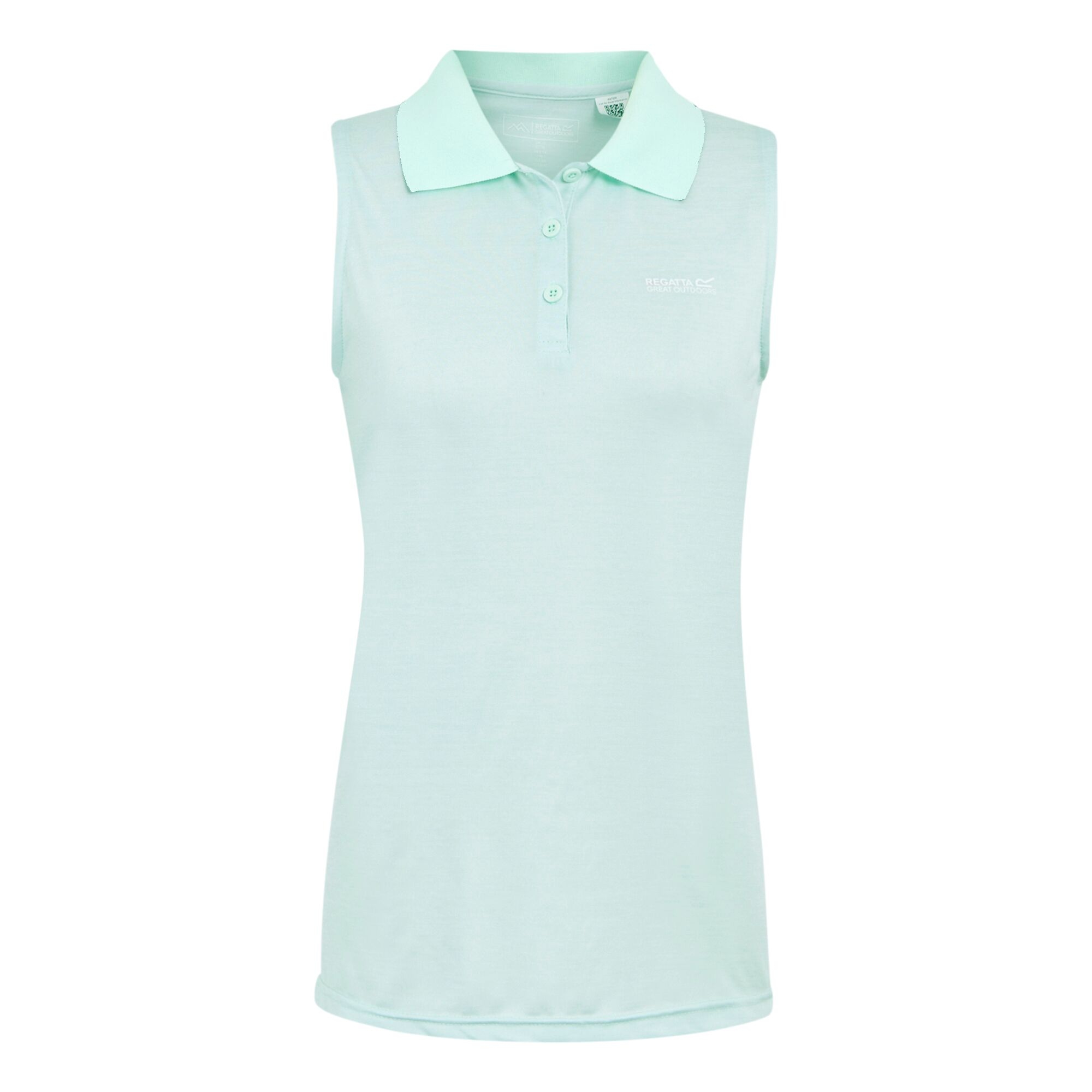 Women's Tima II Polo Vest Top | Icy Morn