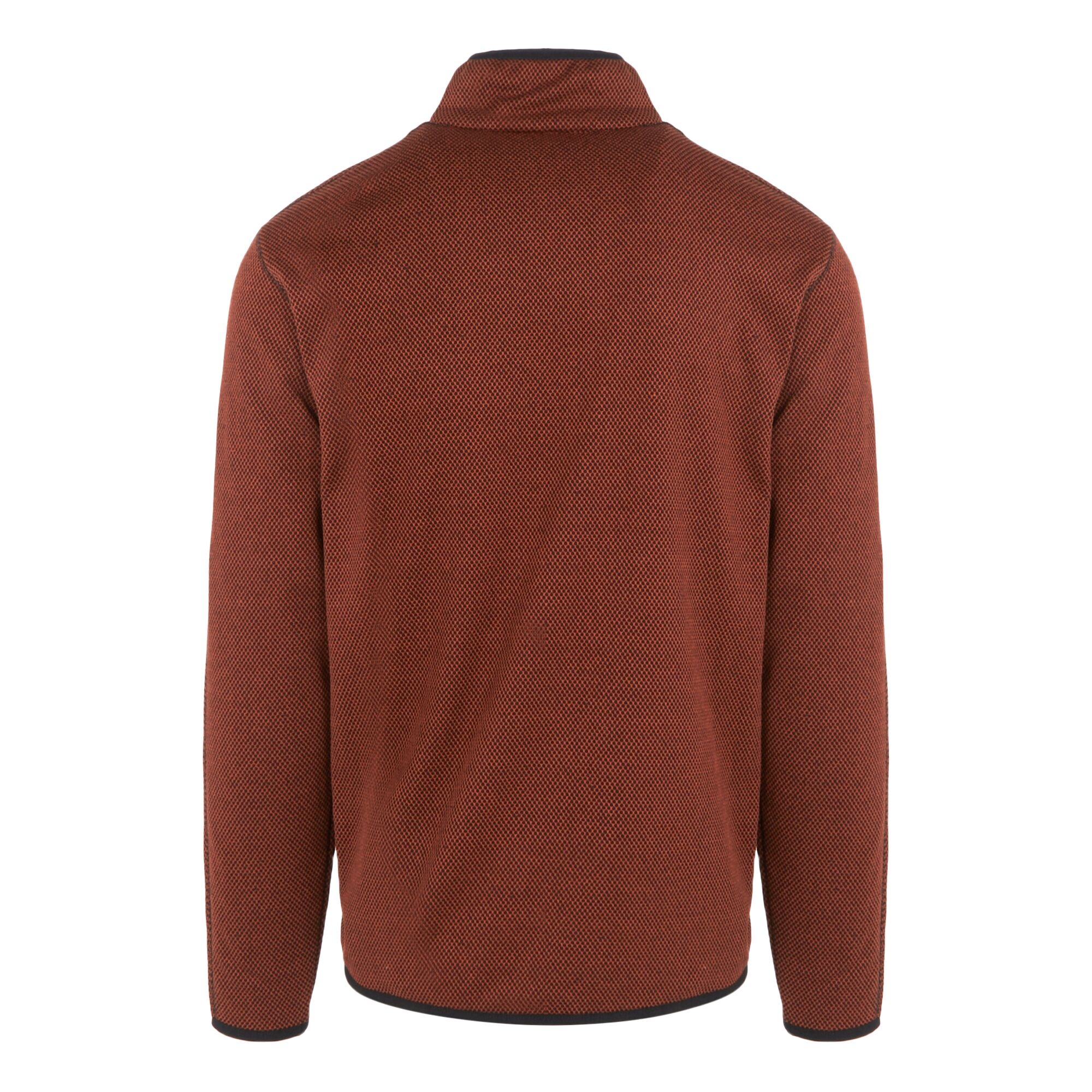 Men's Kitom Full Zip Fleece | Red Ochre Marl