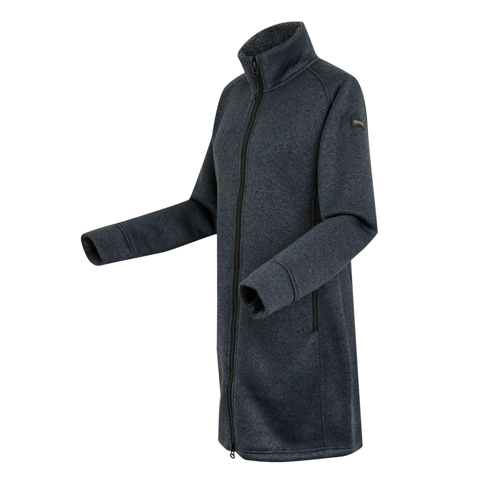 Women's Emilide Longer Length Fleece | Seal Grey