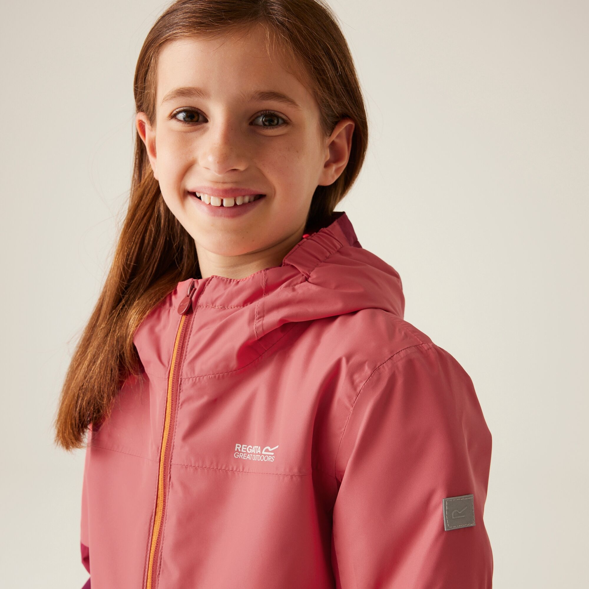 Kids' Beamz IV Waterproof Jacket | Mineral Red Rumba Red