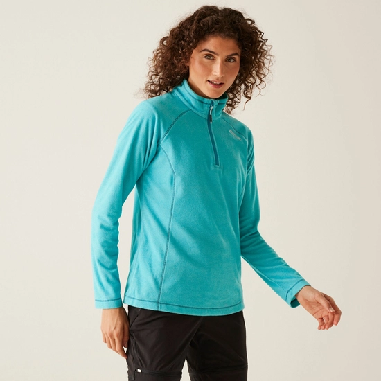 Women's Montes Lightweight Half-Zip Fleece | Wisteria Lilac Thistle