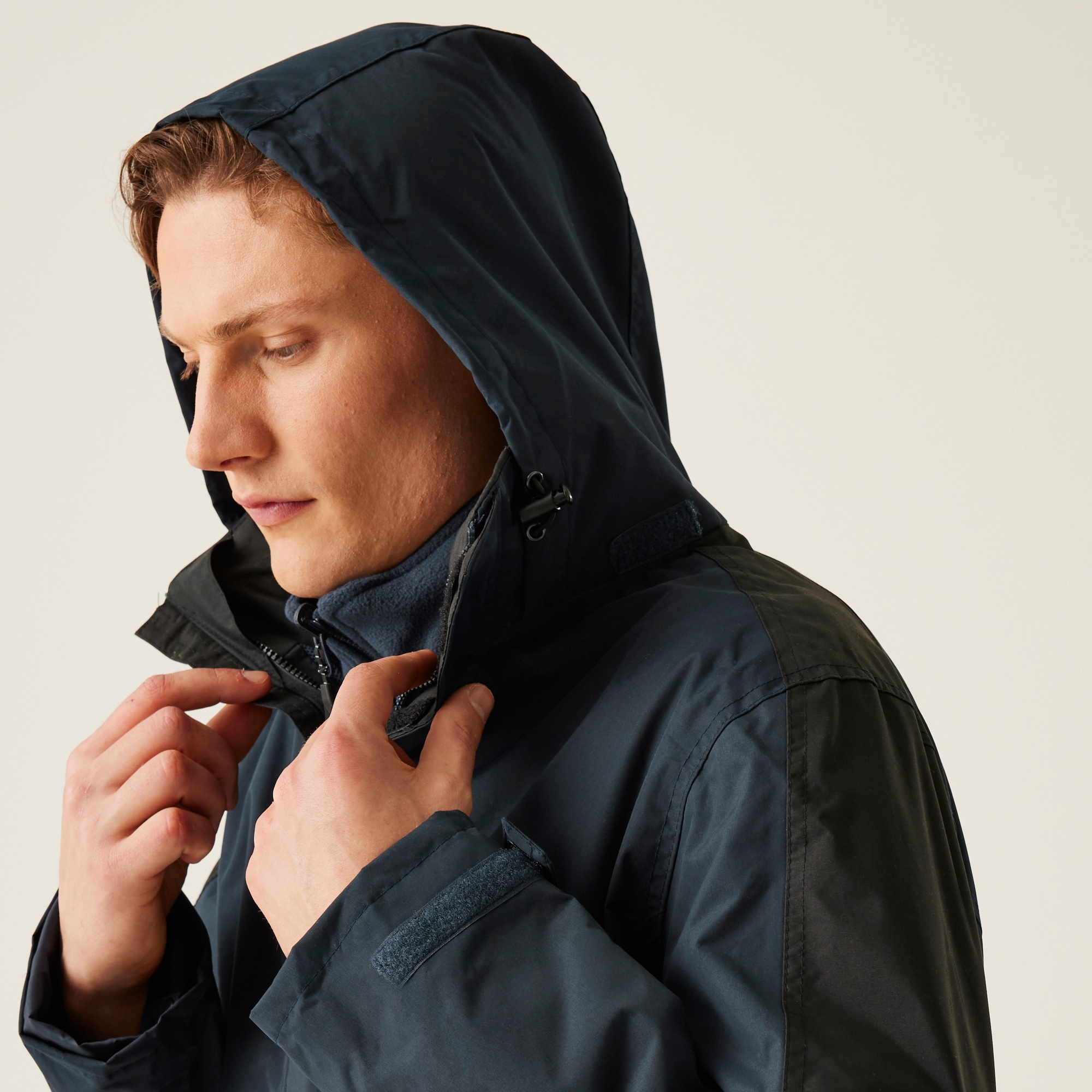 Men's Defender III Waterproof 3 In 1 Jacket | Navy Black